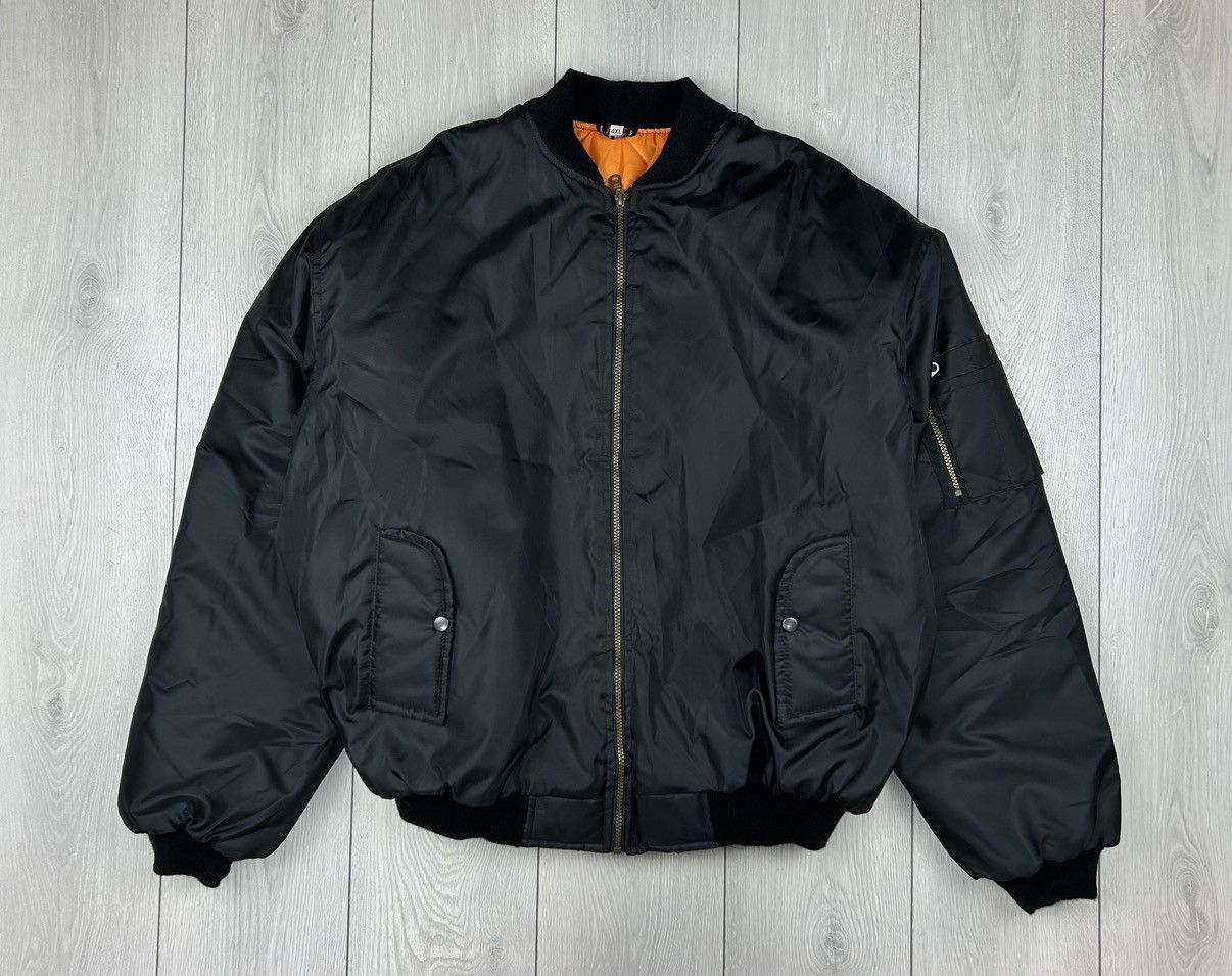 Japanese Brand × Vintage Aviation Flight Vintage Jacket MA-1 USA size XXL Size US XXL / EU 58 / 5 - 1 Thumbnail