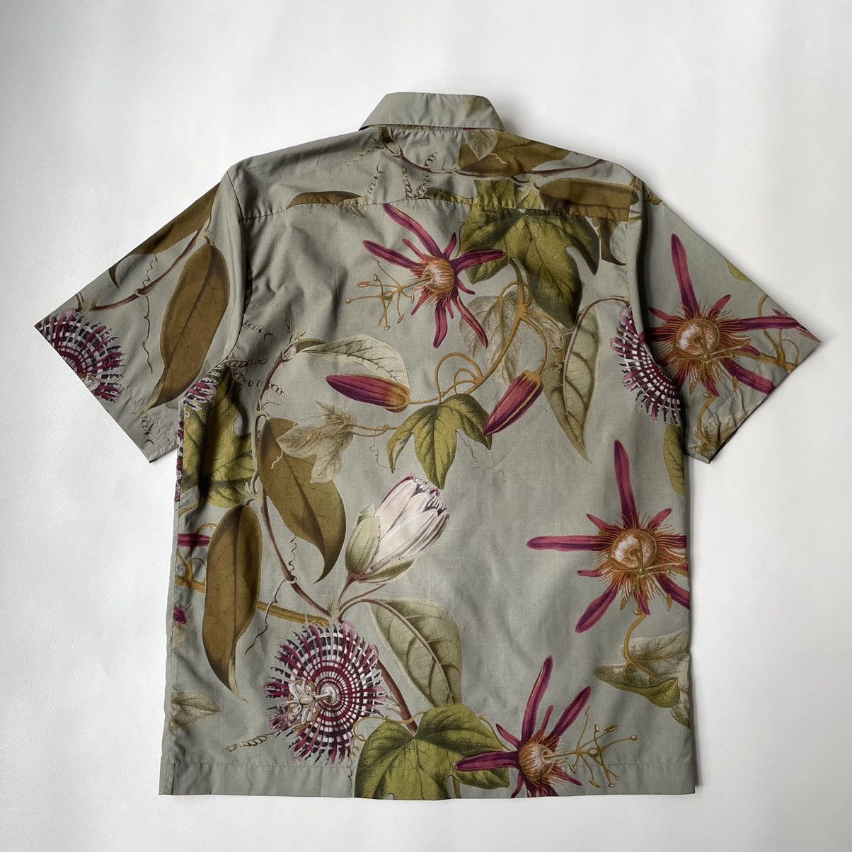 Dries Van Noten A/W 23 ‘Botanical Print’ Short Sleeve Shirt Size US M / EU 48-50 / 2 - 9 Thumbnail