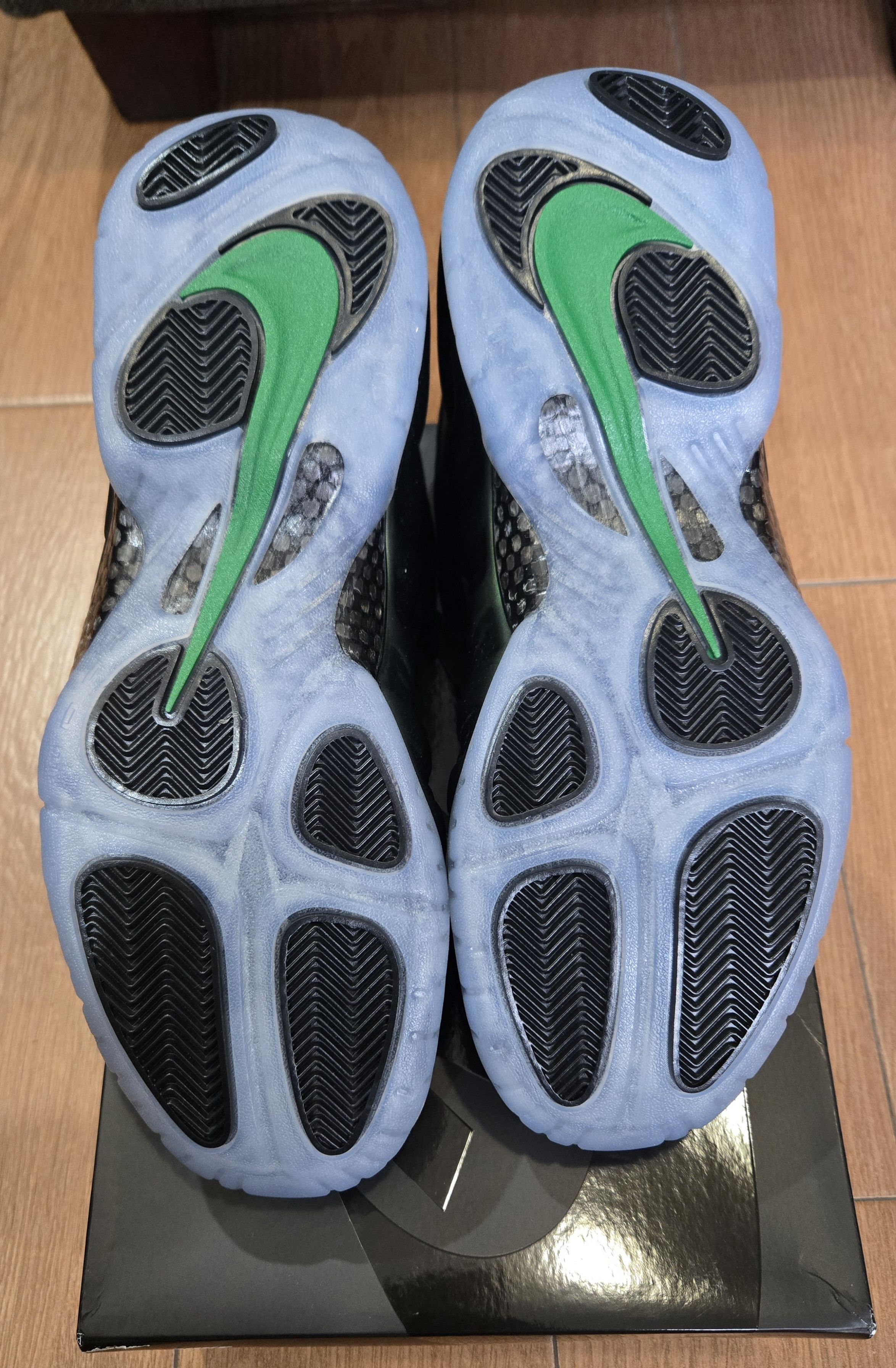 Nike Nike Air Foamposite Pro Pine Green Size US 11.5 / EU 44-45 - 7 Thumbnail
