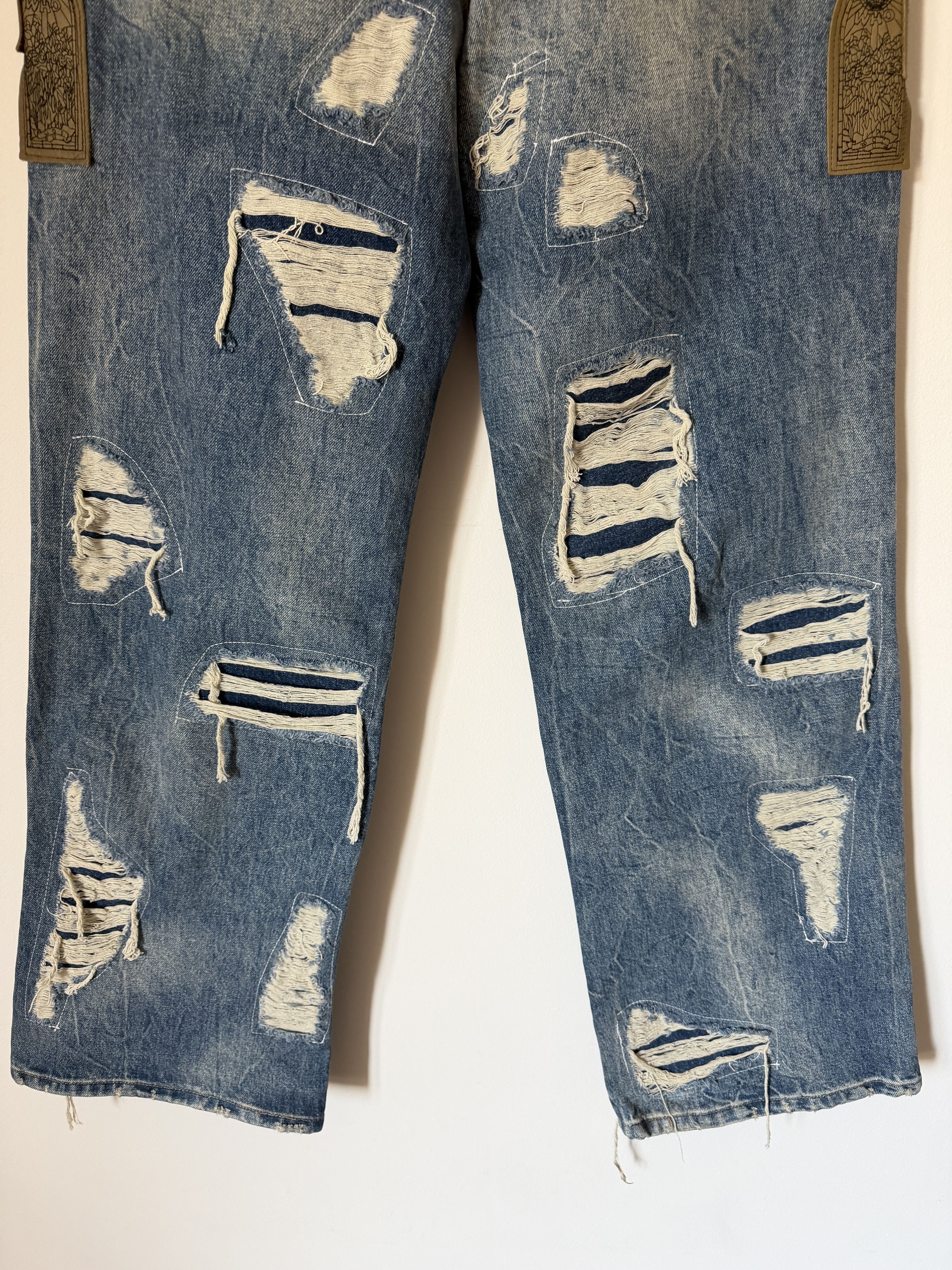 Who Decides War Who Decides War Relaxation Denim Jeans in Blue Size US 34 / EU 50 - 6 Thumbnail