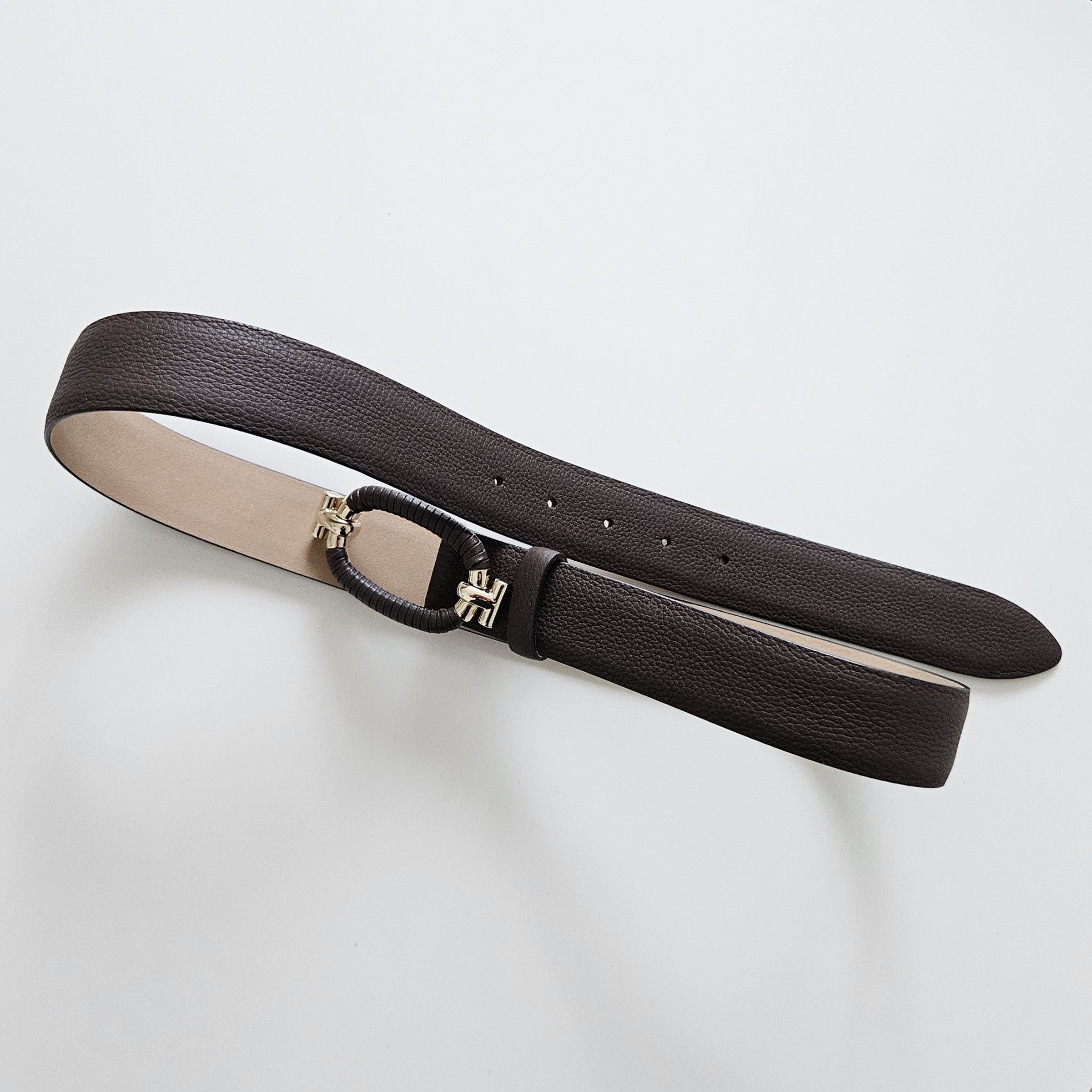 Tod's Tod’s Brown Leather Belt – Size 90 (US 34–36) Size ONE SIZE - 3 Thumbnail