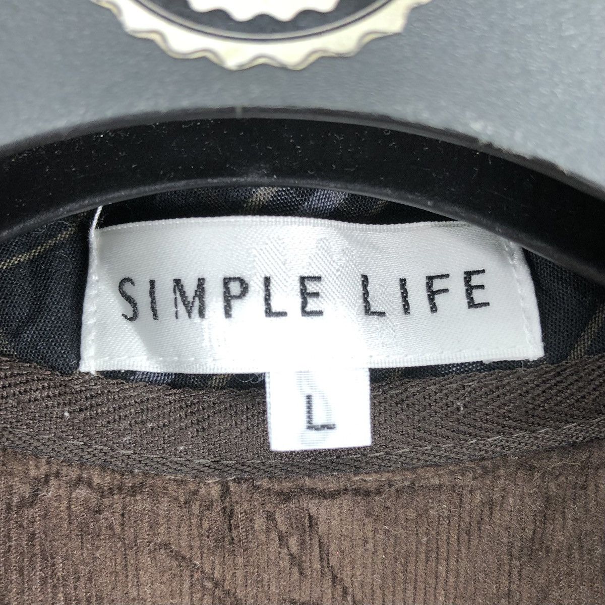 Japanese Brand Vintage 90's Knit Polo Shirt by Simple Life Japan Size US L / EU 52-54 / 3 - 15 Thumbnail