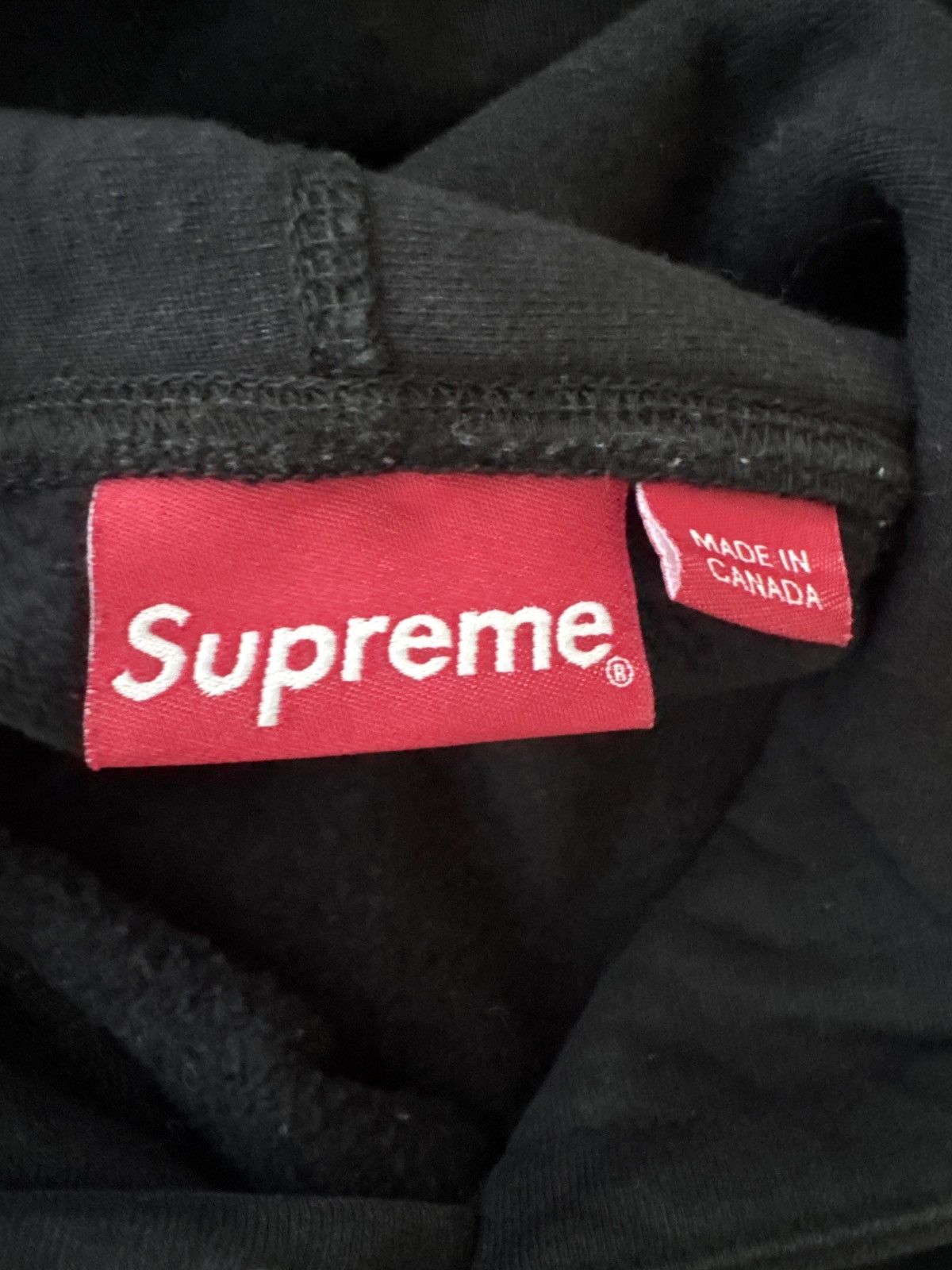 Supreme Supreme Cross Box Logo Hooded Sweatshirt Black Large Size US L / EU 52-54 / 3 - 6 Thumbnail