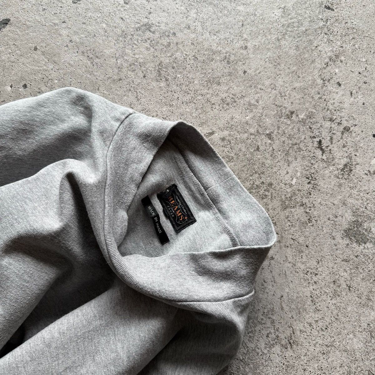 Beams Japan Beams Japan Mens Grey Mock Neck Long Sleeve T-Shirt Pullover Size US L / EU 52-54 / 3 - 3 Thumbnail