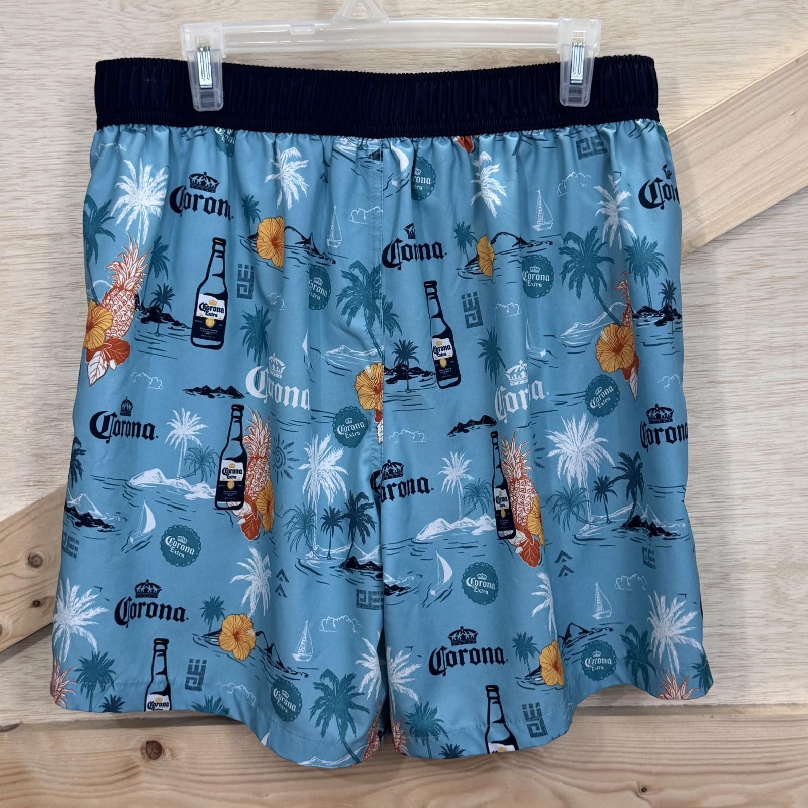 Other Corona Beer Swim Trunks Men's Large Board Shorts Mesh Size US 34 / EU 50 - 2 Thumbnail