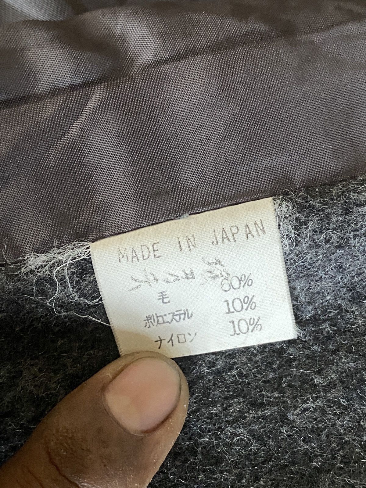 Designer × Y's × Yohji Yamamoto Vintage y’s yohji yamamoto woll trench coat jacket Size US M / EU 48-50 / 2 - 9 Thumbnail