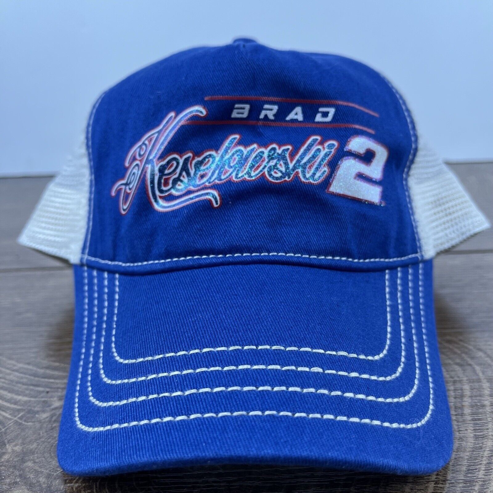 Other Brad Keselourski #2 Hat Snapback Hat Blue Hat Adjustable Blu Size ONE SIZE - 1 Thumbnail
