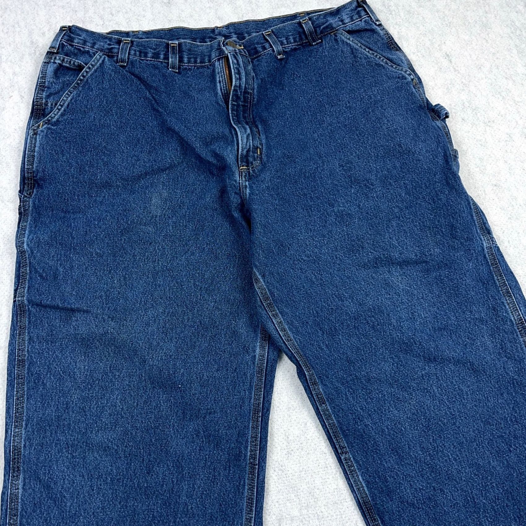Carhartt Carhartt Jeans Men 44x32 Carpenter Dungaree Fit Baggy VTG Y2K Distressed Worn Size US 44 / EU 60 - 3 Thumbnail