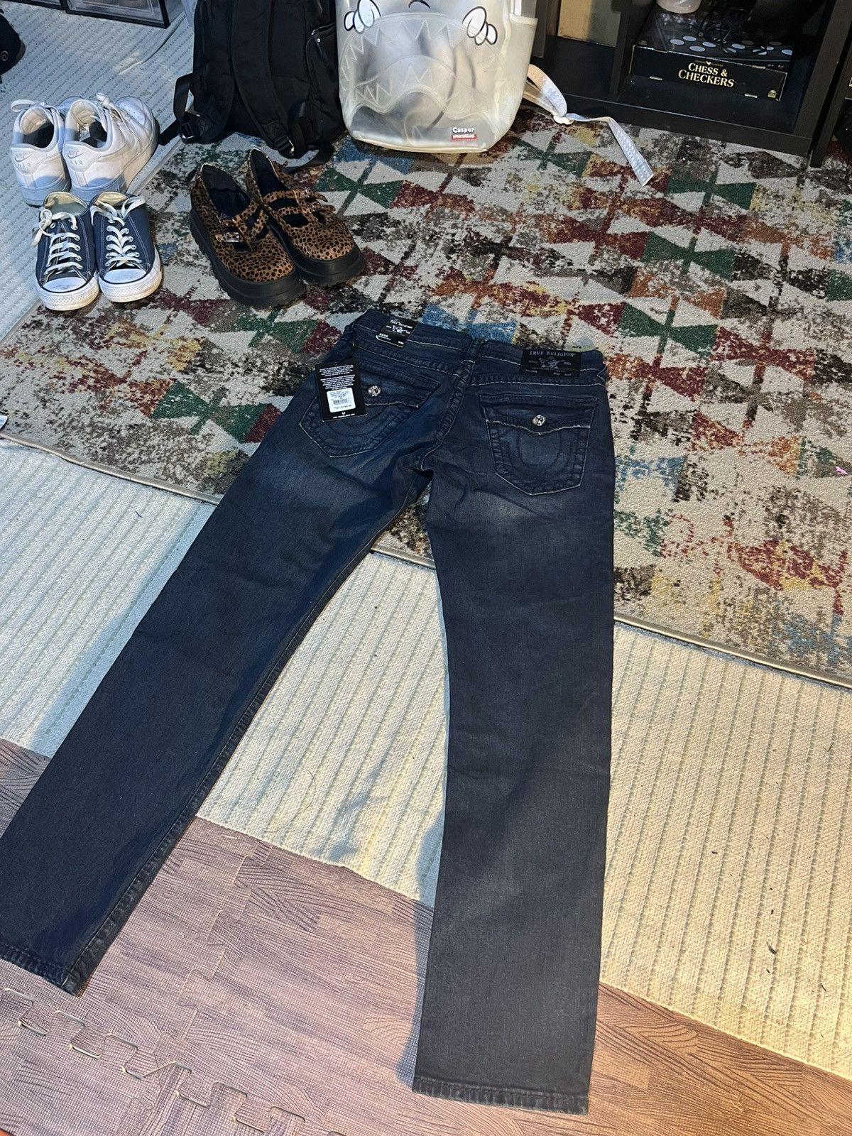 True Religion True Religion Black Jeans Size US 30 / EU 46 - 4 Thumbnail