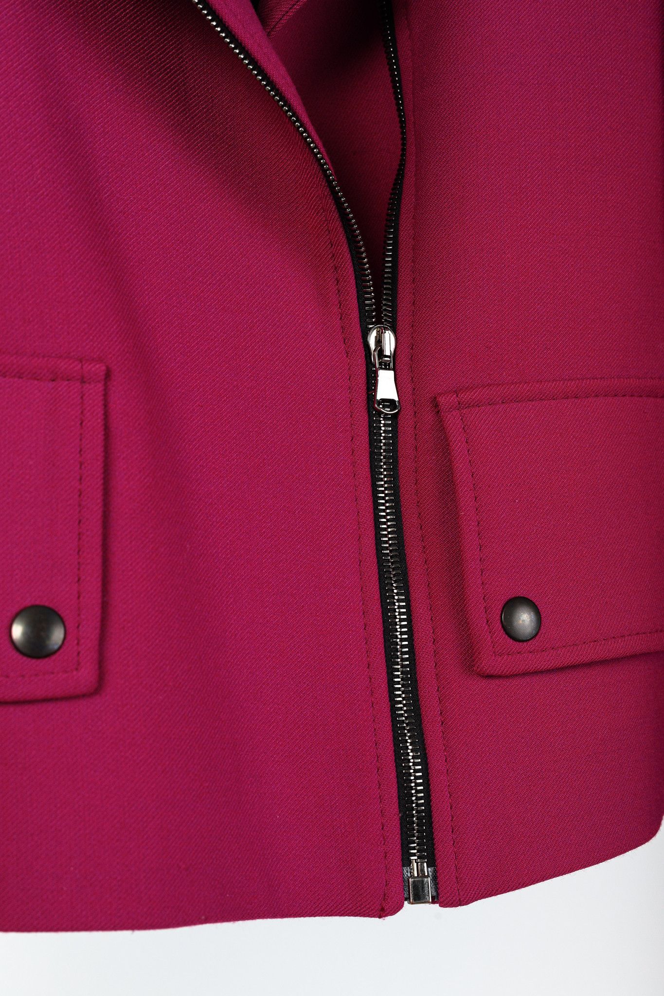 DOROTHEE SCHUMACHER Dorothee Schumacher Business Perfection Cropped Moto Jacket Size XS / US 0-2 / IT 36-38 - 7 Thumbnail