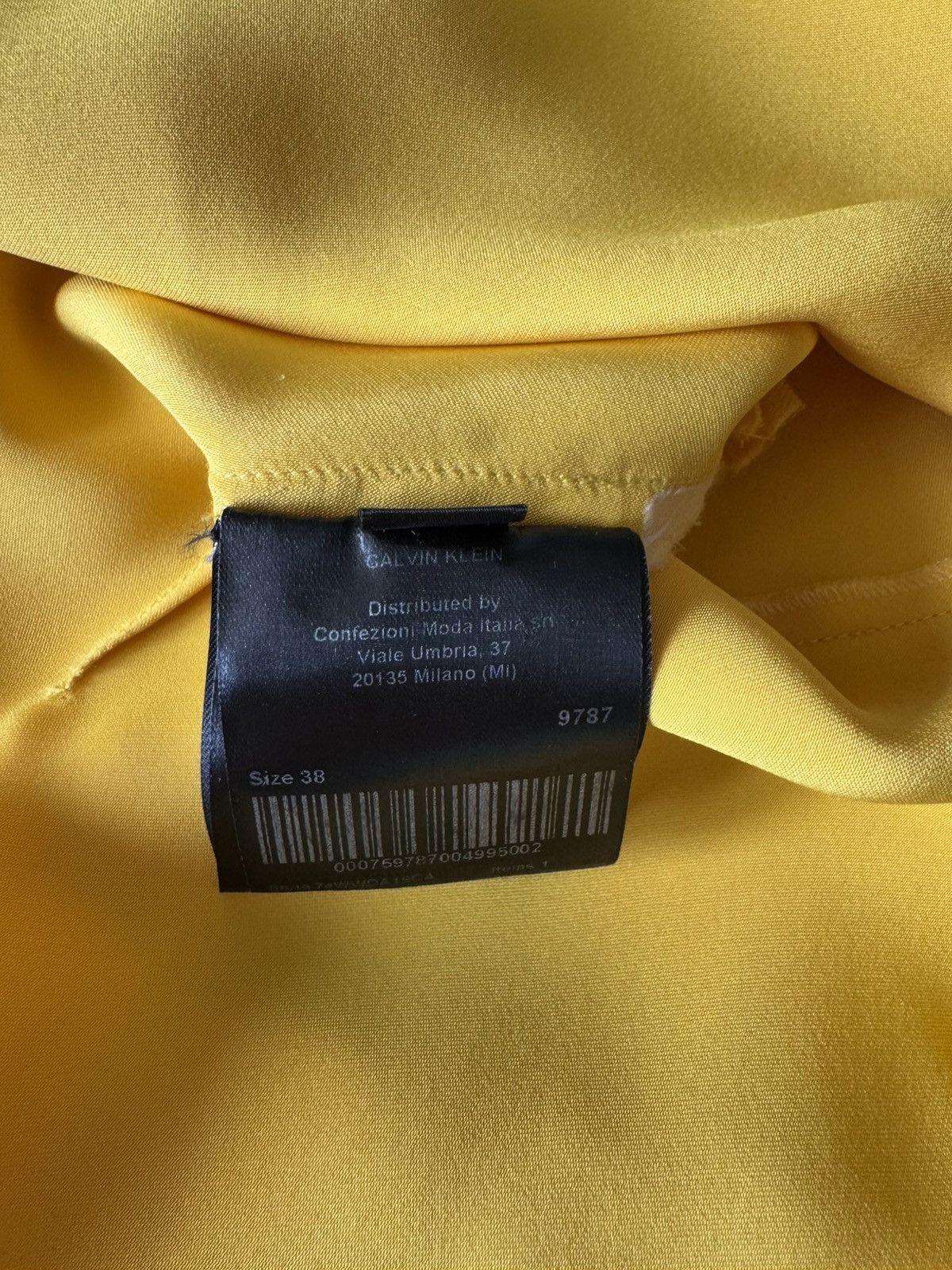 Calvin Klein 205W39NYC × Raf Simons Raf era Calvin Klein bias cut long sleeve silk gown Size XS / US 0-2 / IT 36-38 - 9 Thumbnail