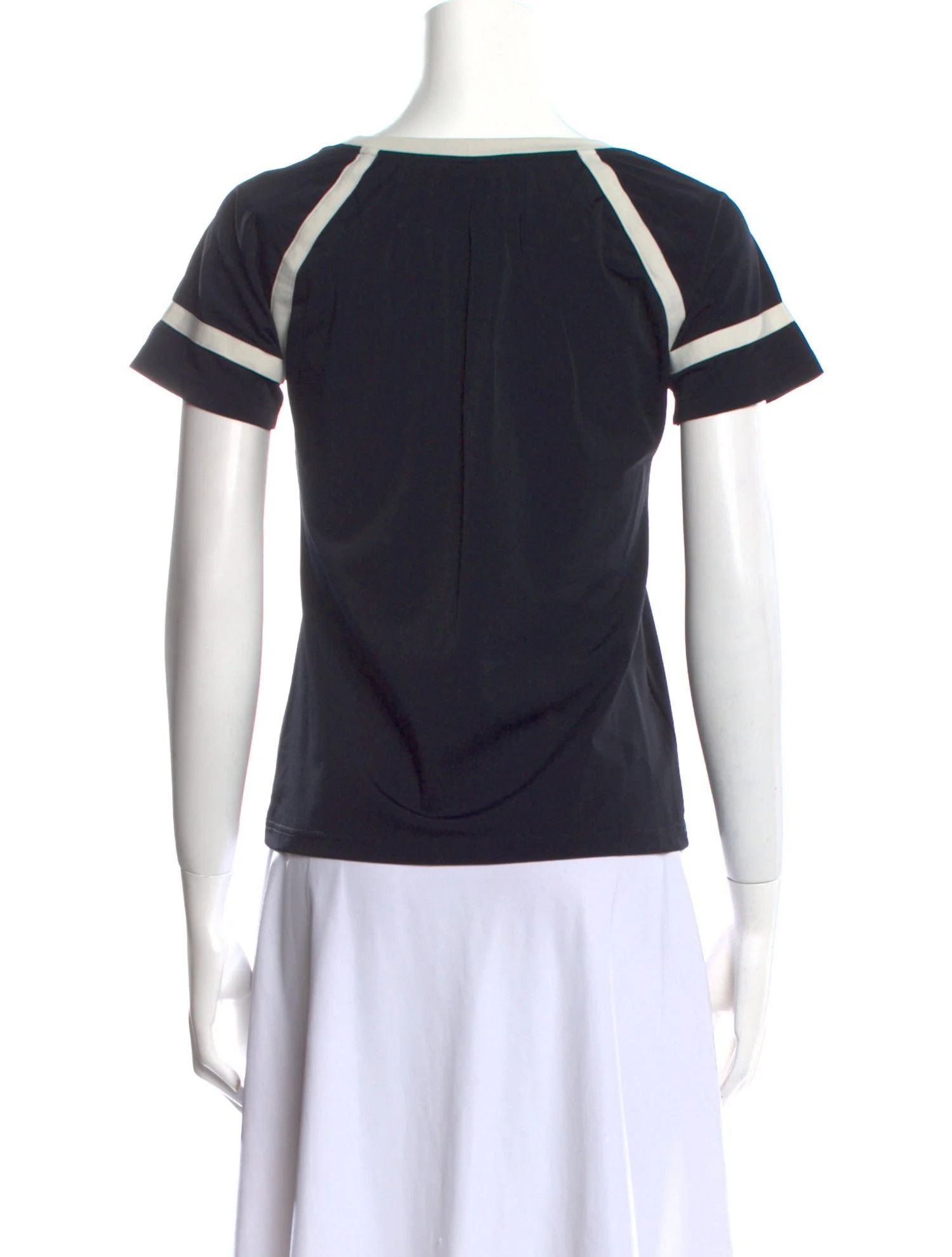 Prada Prada Black Short Sleeve Top Size S / US 4 / IT 40 - 3 Thumbnail