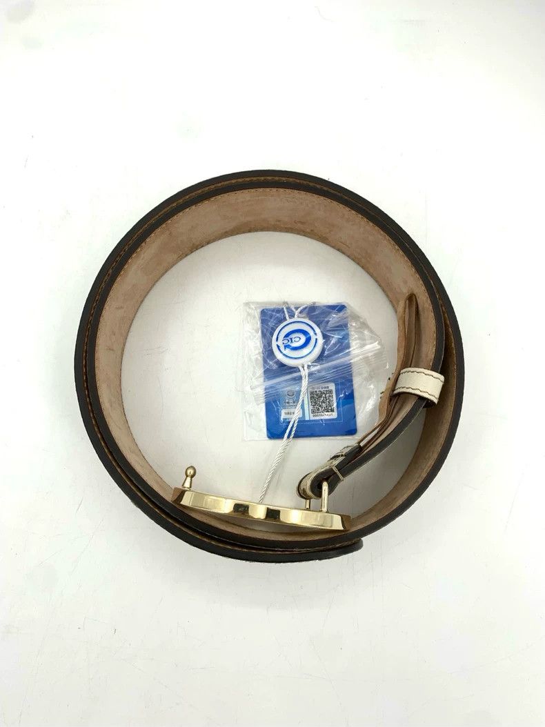 Gucci Gucci Logo old flower patchwork leather belt 2502-Nextarrow Size ONE SIZE - 2 Thumbnail