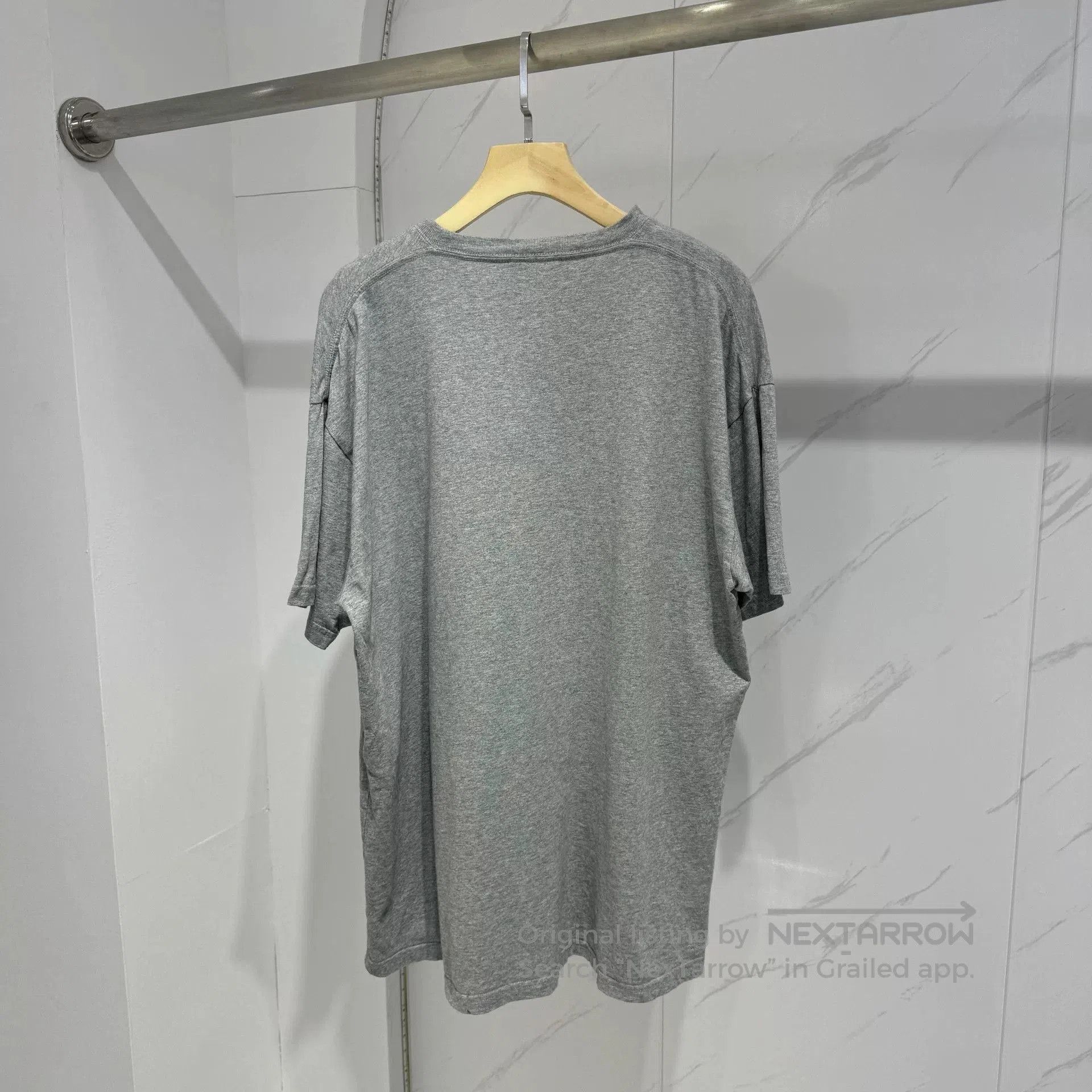 Balenciaga Balenciaga Small Logo Gray Basic T-Shirt. Size US S / EU 44-46 / 1 - 2 Thumbnail