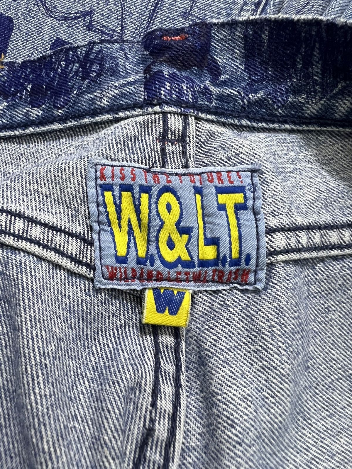 Walter Van Beirendonck W&LT Archives - A/W 1997 - Pen Graffiti Denim Jeans Size US 28 / EU 44 - 13 Thumbnail