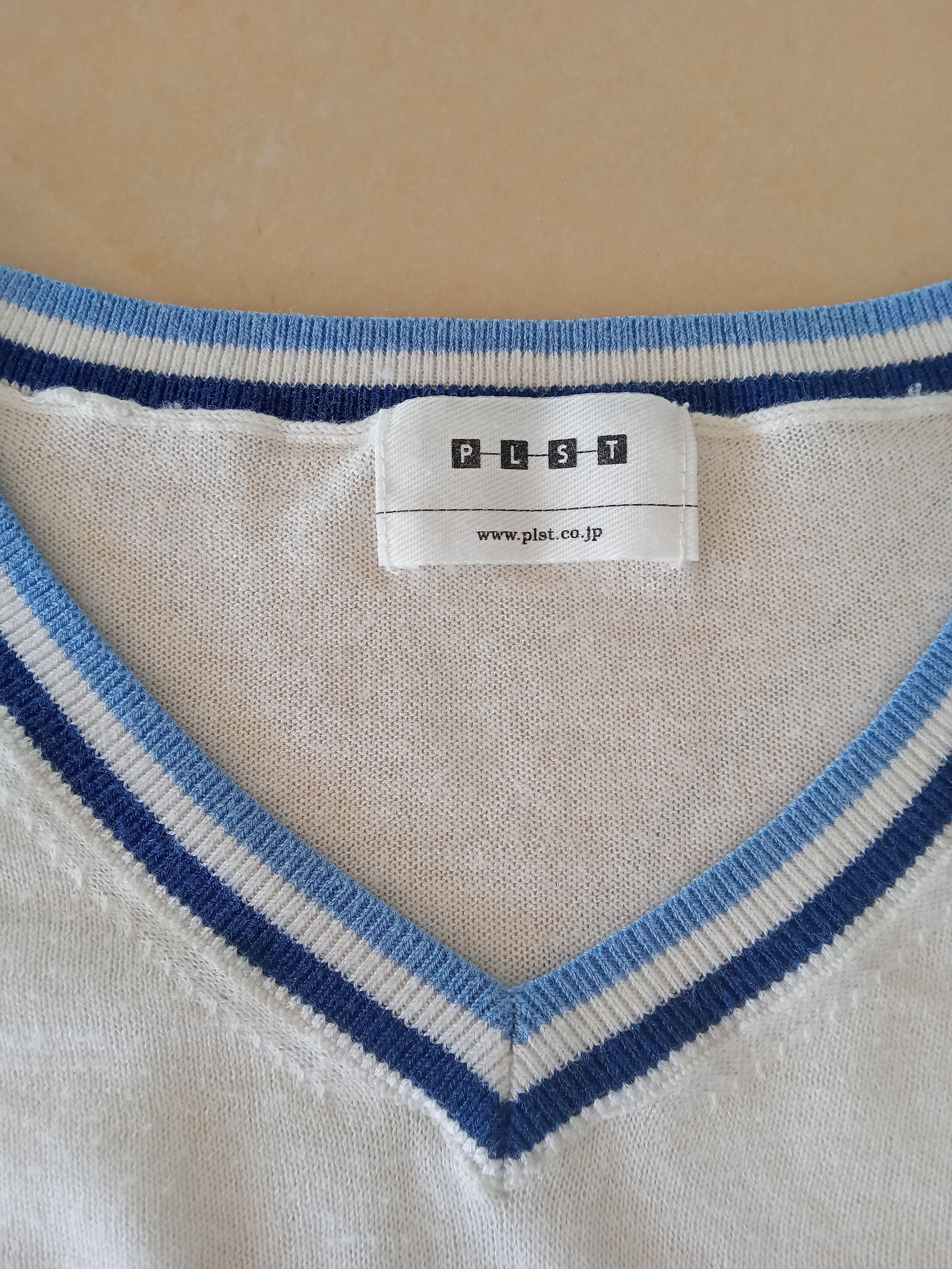 Japanese Brand PLST Sweater Size US L / EU 52-54 / 3 - 3 Thumbnail