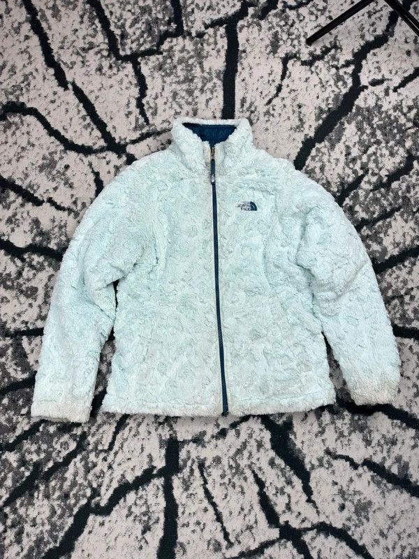The North Face Reversible Fleece Jacket, Insulated, Down, Navy Blue, XS Size XS / US 0-2 / IT 36-38 - 3 Thumbnail