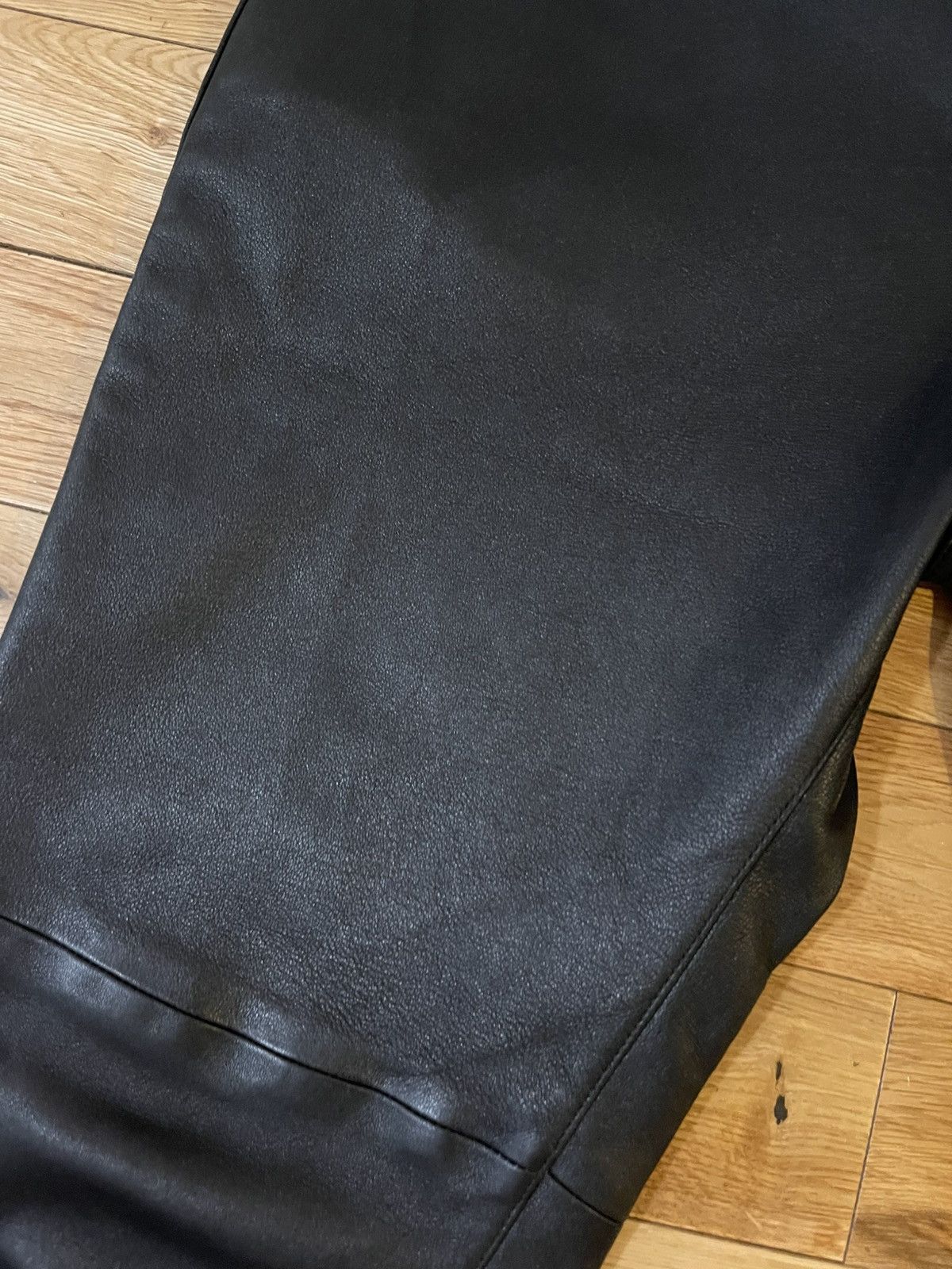 1017 ALYX 9SM 1017 ALYX 9SM Black Leather 6 Pocket Pants Size US 36 / EU 52 - 2 Thumbnail
