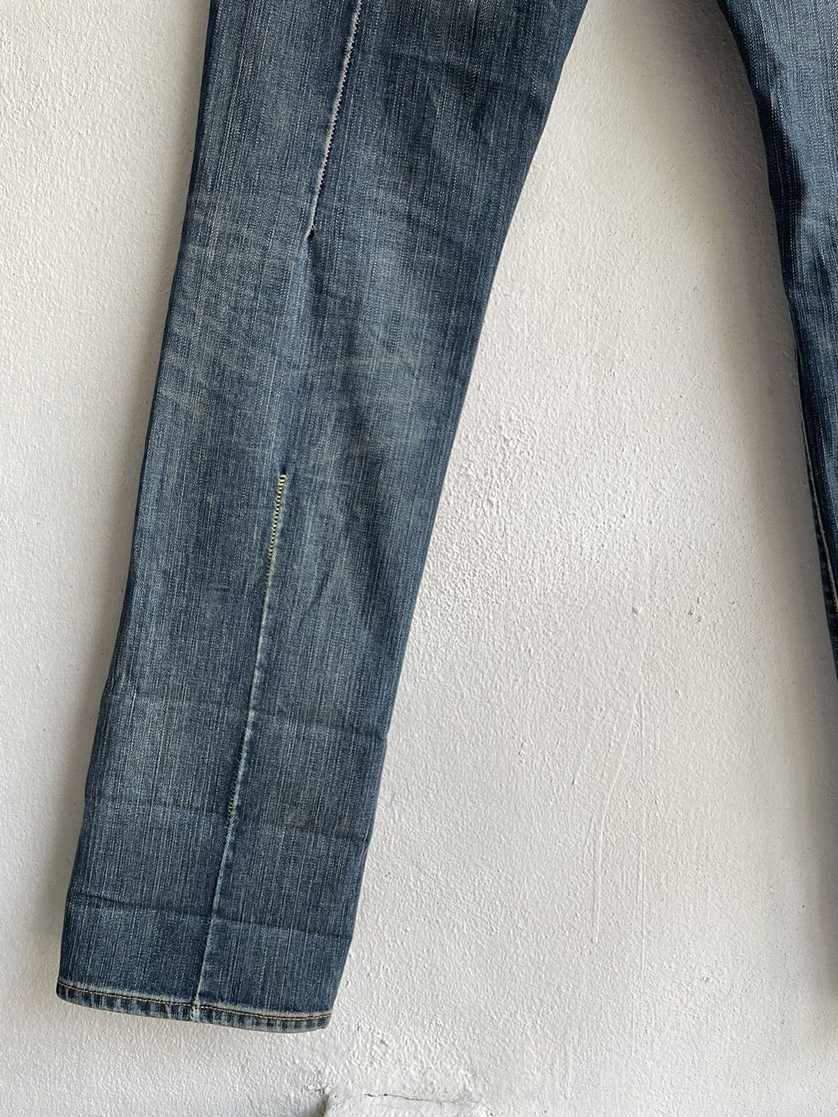 Paul Smith Sick🔥Stud Jeans Paul Smith Embroidery Denim Signature Stripe Size US 32 / EU 48 - 13 Thumbnail