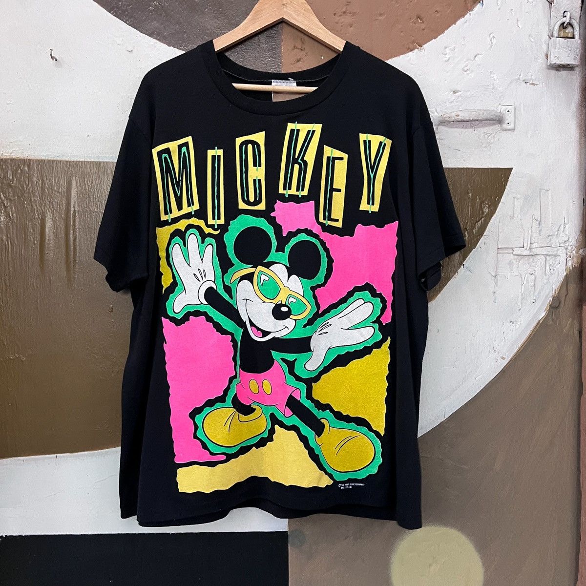 Disney × Mickey Mouse × Vintage Vintage 90s Mickey Mouse boxing