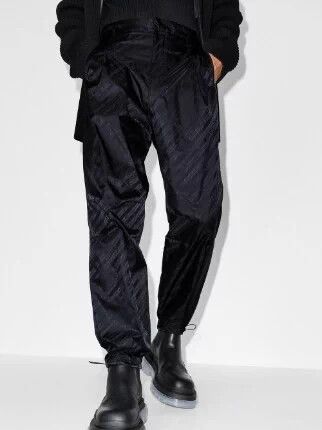 Other Givenchy Chain print loose pants Size US 34 / EU 50 - 2 Thumbnail