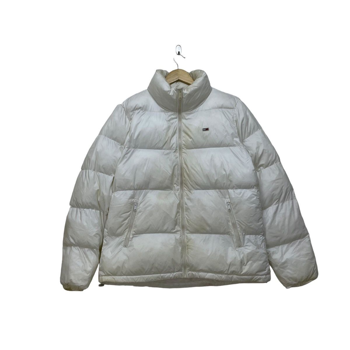 Tommy Hilfiger × Vintage Tommy HILFIGER Puffer Jacket Size US M / EU 48-50 / 2 - 2 Thumbnail