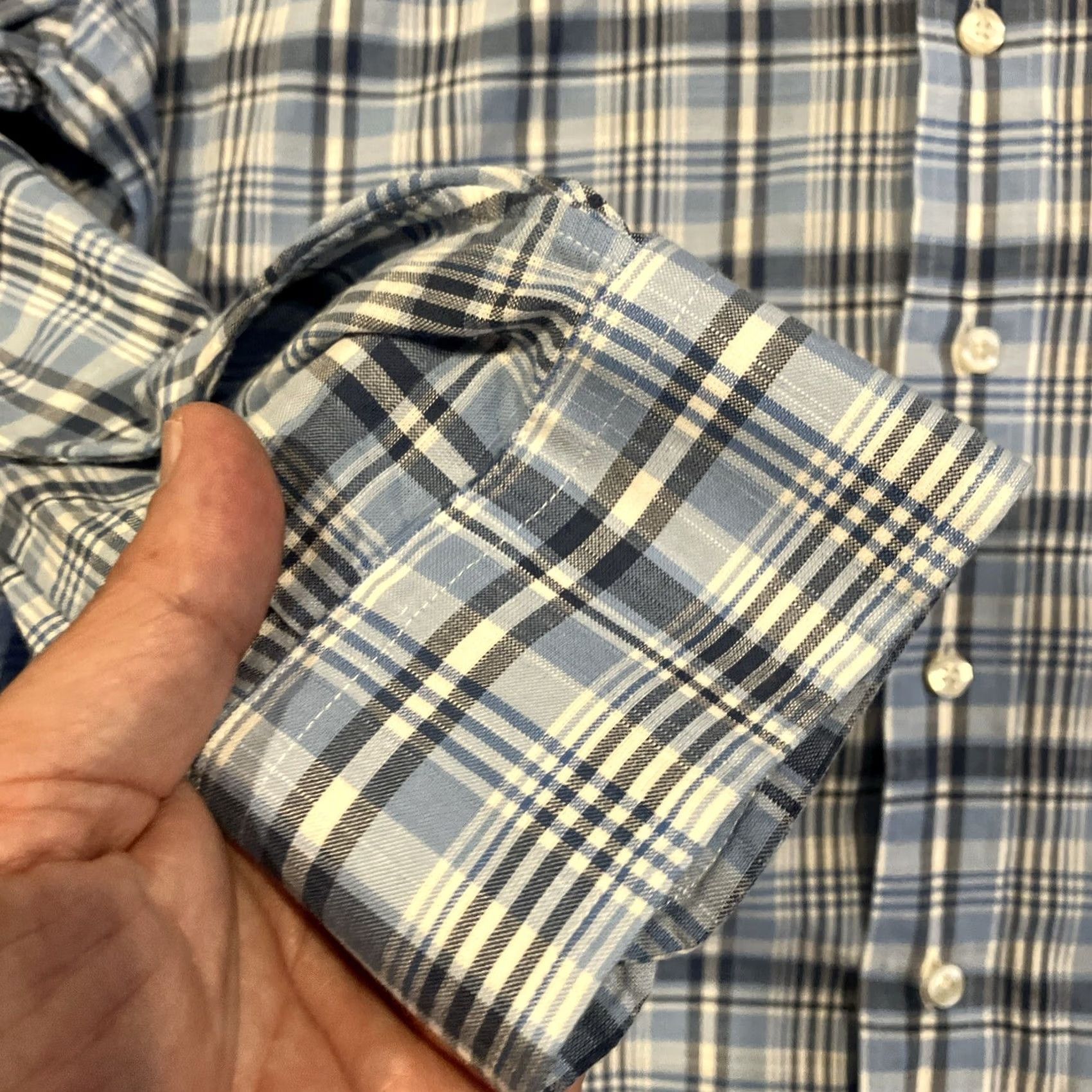 Vineyard Vines Vineyard Vines Tucker Shirt • Long Sleeve • 100% Cotton • Blue Plaid • Men's Large Size US L / EU 52-54 / 3 - 4 Thumbnail
