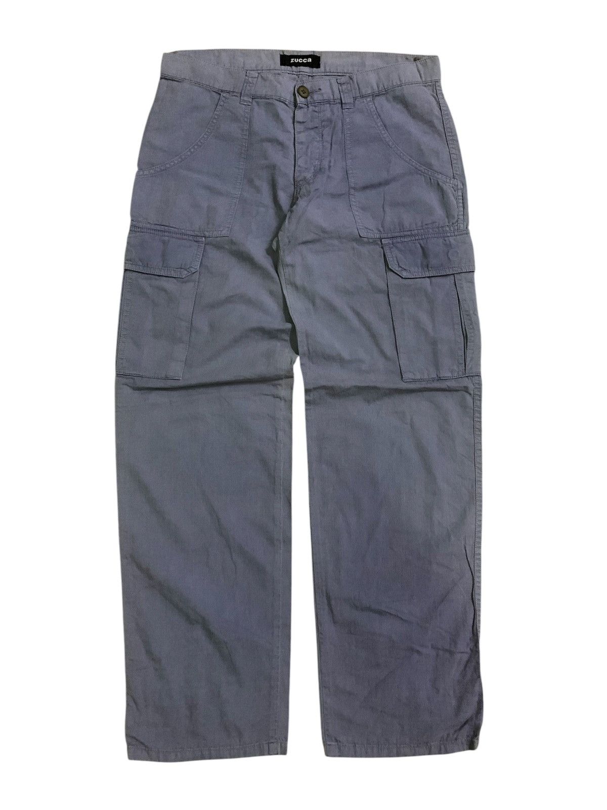CABANE de ZUCCa 💥Vintage Zucca Military Cargo Pant Size US 31 - 2 Thumbnail