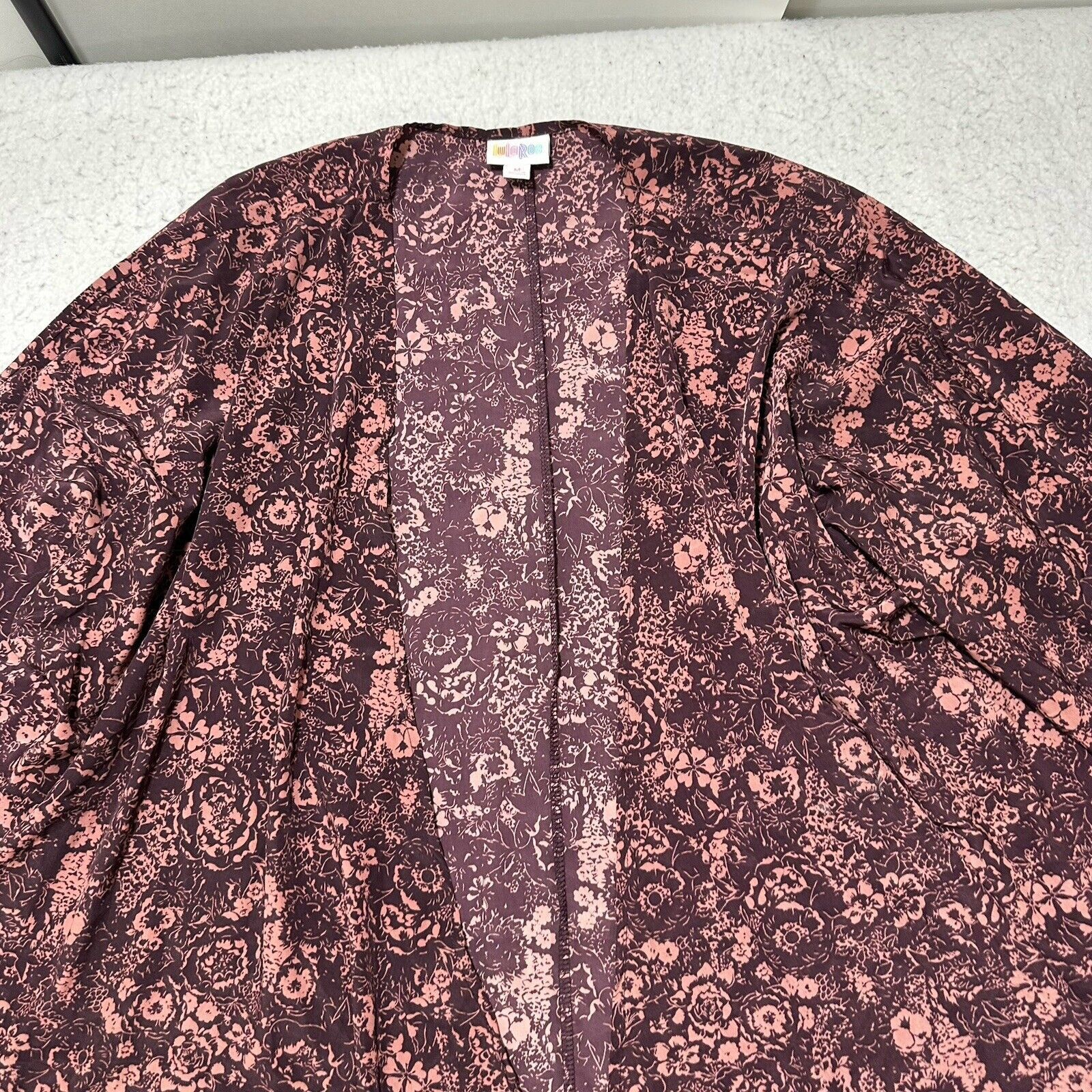 Other LuLaRoe Medium Open Front Cardigan Cover Up 3/4 Sleeve Size M / US 6-8 / IT 42-44 - 2 Thumbnail