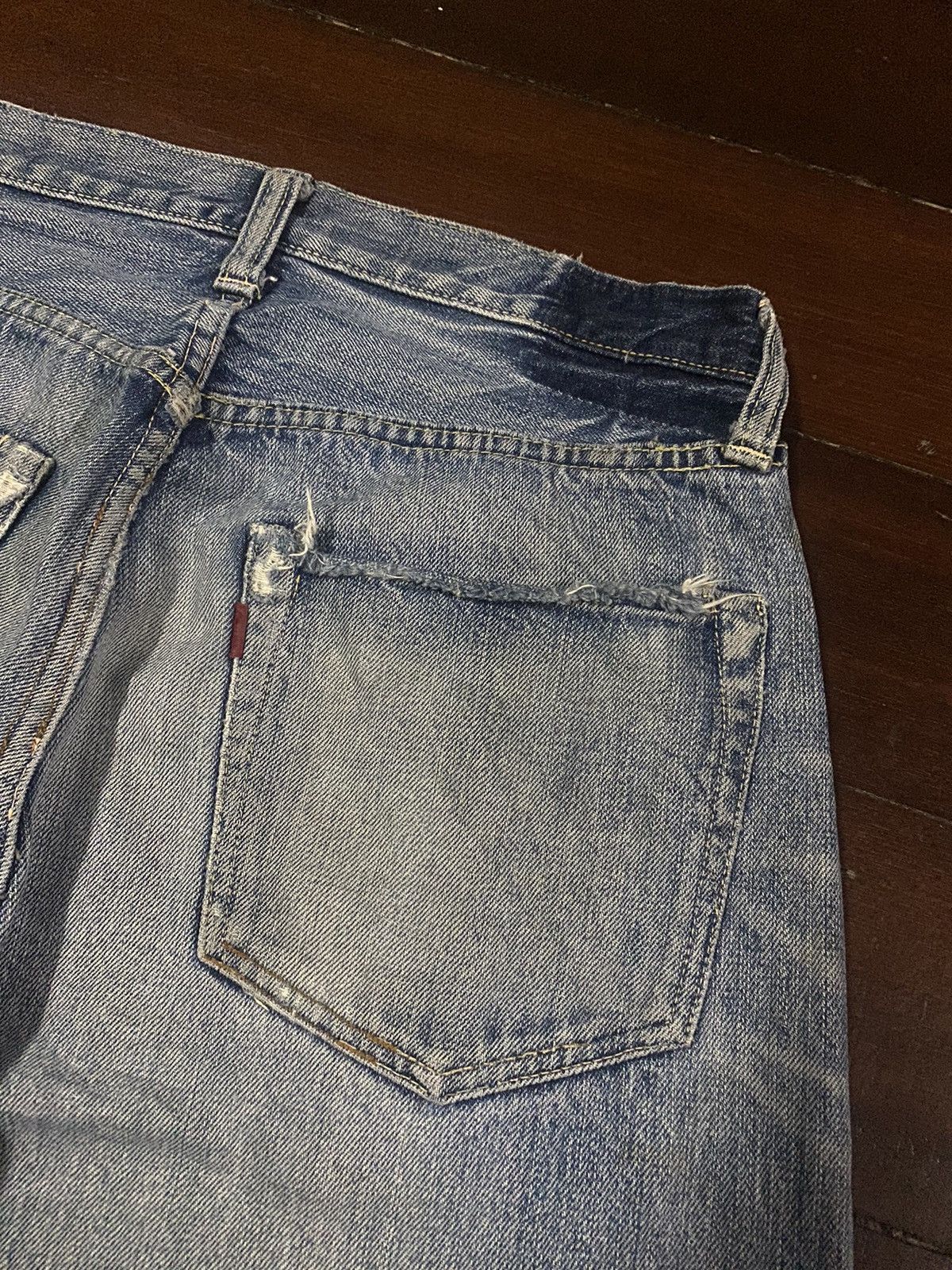 Warehouse FIRE 🔥 VINTAGE SUGAR CANES DISTRESSED NICE FADED Size US 31 - 14 Thumbnail
