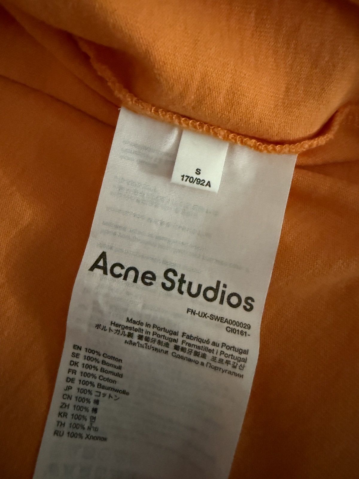 Acne Studios Acne Studios Hoodie Size US S / EU 44-46 / 1 - 5 Thumbnail