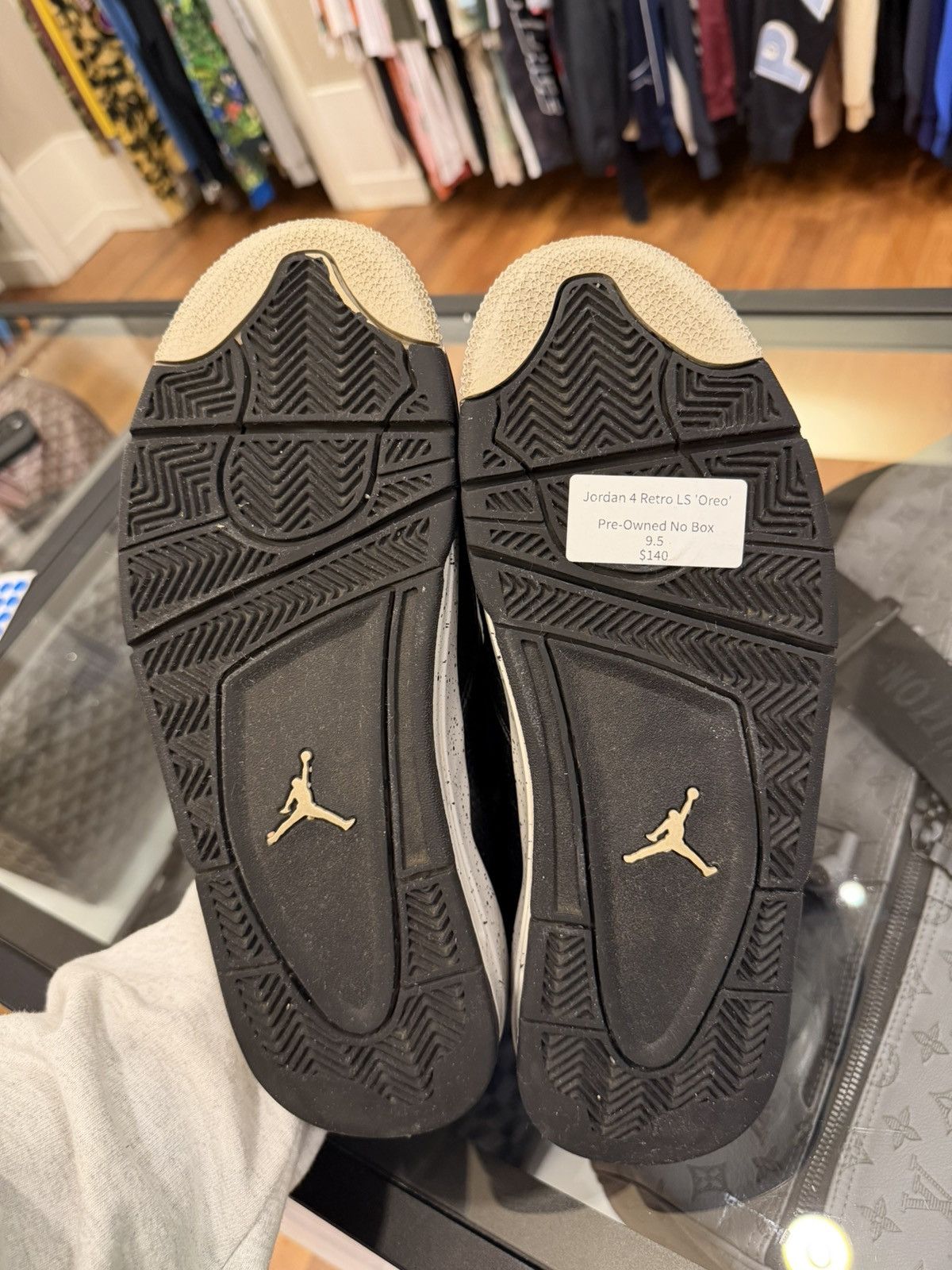 Jordan Brand Jordan 4 Retro LS Oreo Size US 9.5 / EU 42-43 - 8 Thumbnail