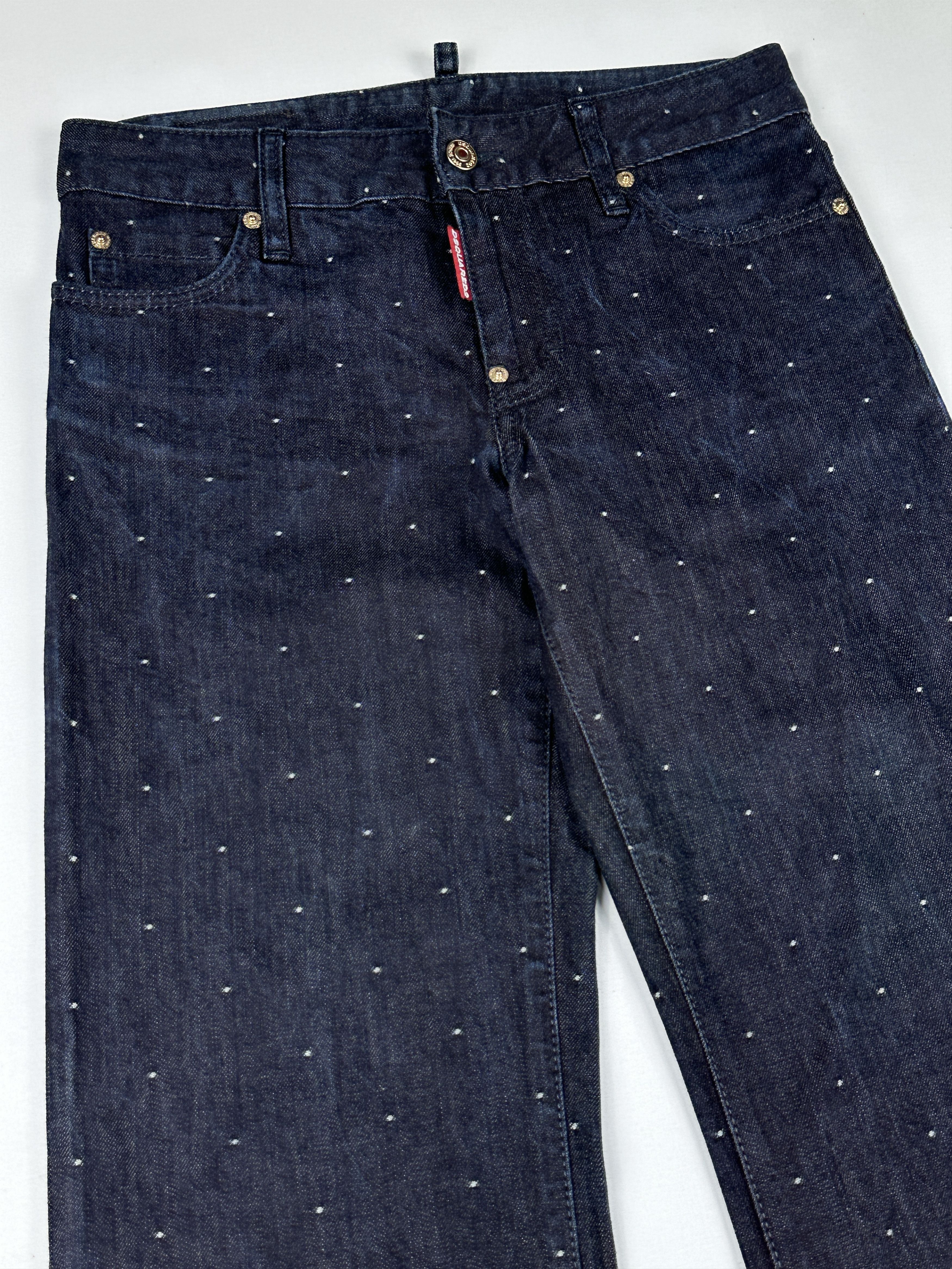 Dsquared2 Polka Dot Denim Jeans Size US 29 - 5 Thumbnail