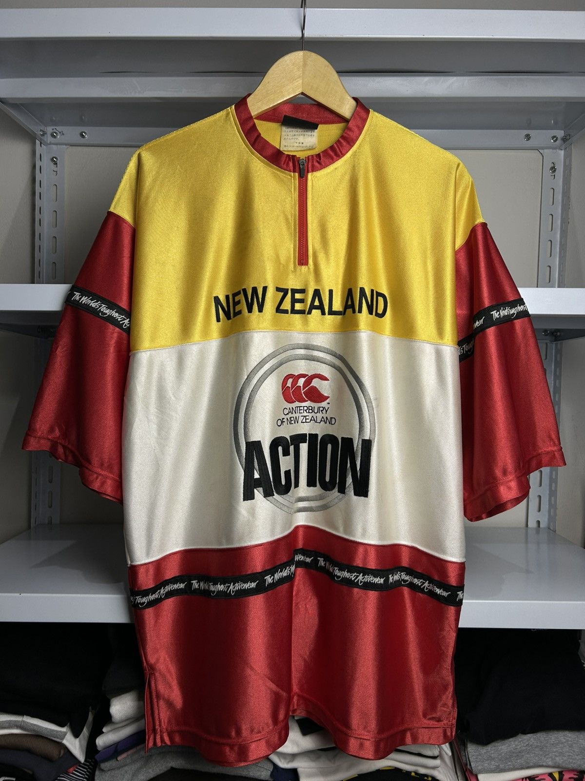 Canterbury of New Zealand 🔥VERYRARE🔥Vintage Canterbury New Zealand Action Size US XL / EU 56 / 4 - 1 Thumbnail