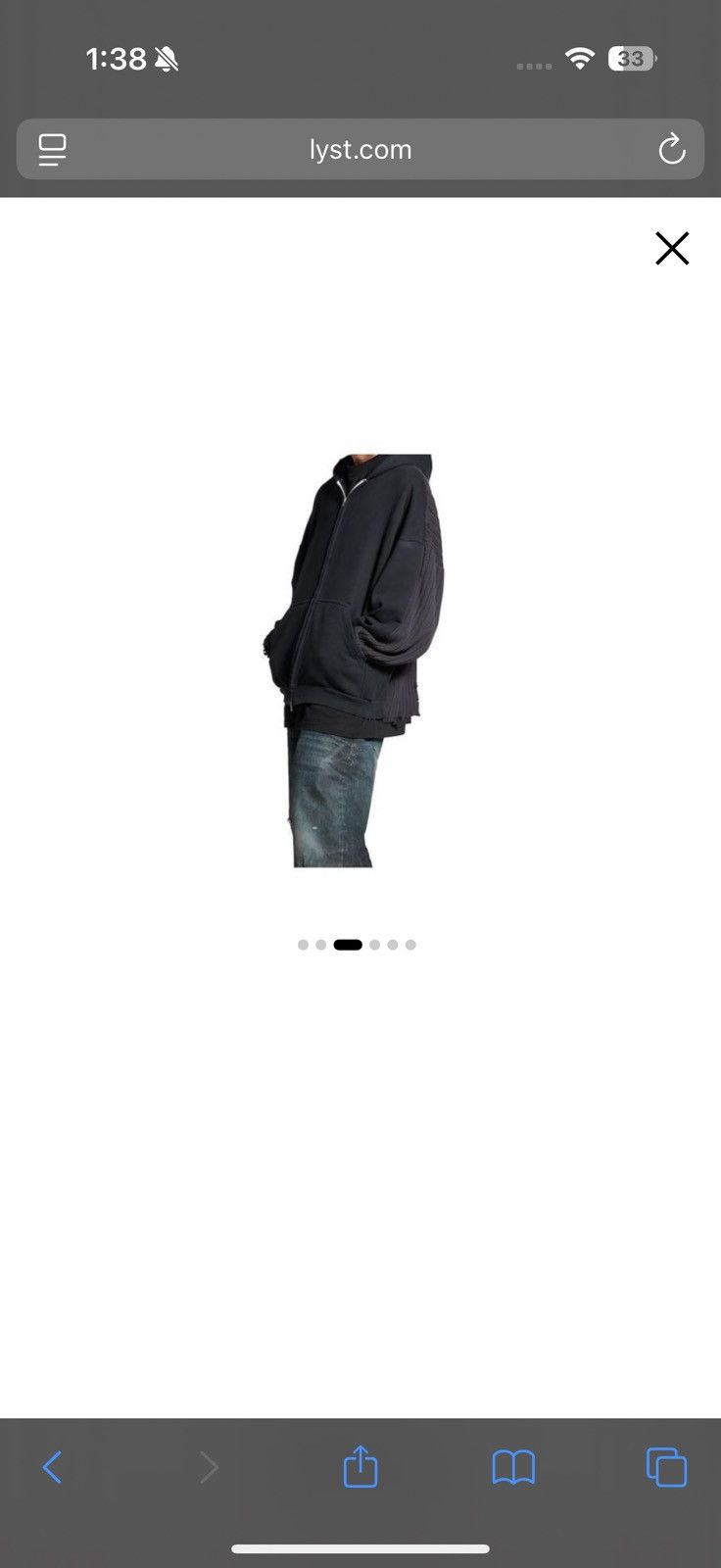 Balenciaga Balenciaga hybrid zipup Size US L / EU 52-54 / 3 - 10 Thumbnail