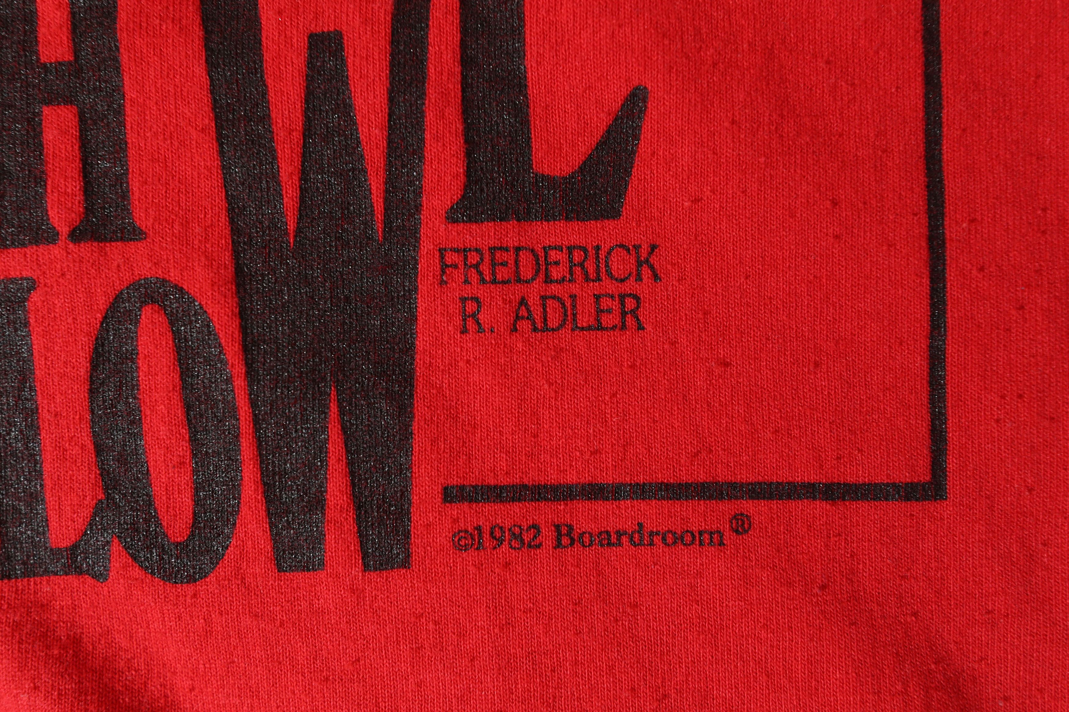 Hanes × Vintage Happiness is Positive Cash Flow 1982 Boardroom Tee (XL) Size US XL / EU 56 / 4 - 5 Thumbnail