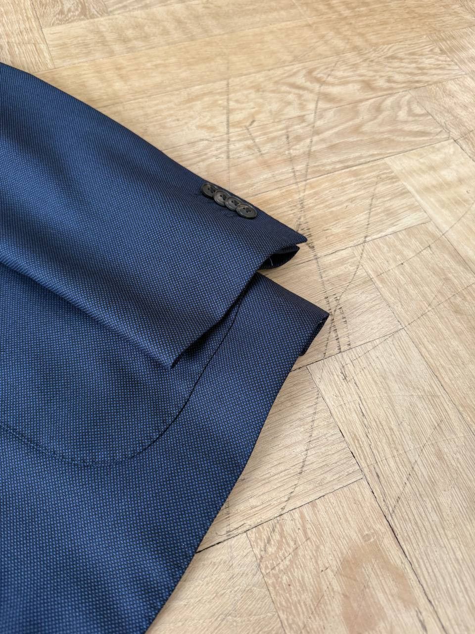 Boglioli Boglioli Milano Navy Summer Blazer Size 48R - 4 Thumbnail