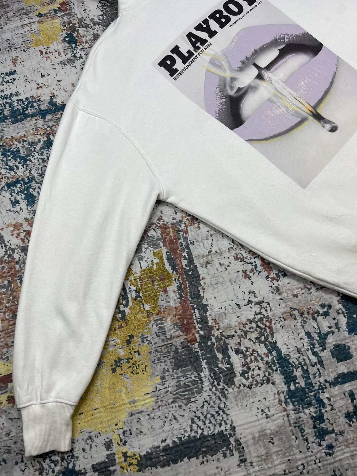 Playboy PLAYBOY x MISSGUIDED Oversized Pull Over Hoodies Size US XL / EU 56 / 4 - 3 Thumbnail