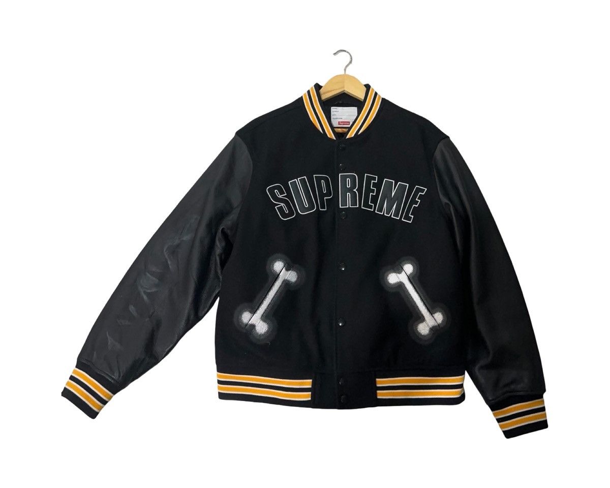 Supreme Supreme 2018 Chito Bones Varsity Jacket Size US L / EU 52-54 / 3 - 2 Thumbnail