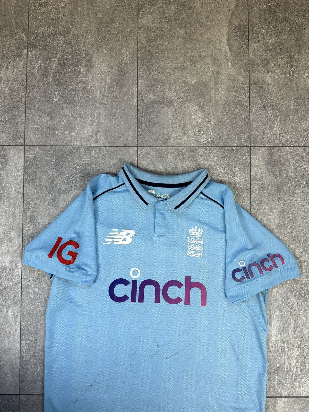 New Balance Men’s New Balance England cricket National team polo jersey Size US M / EU 48-50 / 2 - 6 Thumbnail
