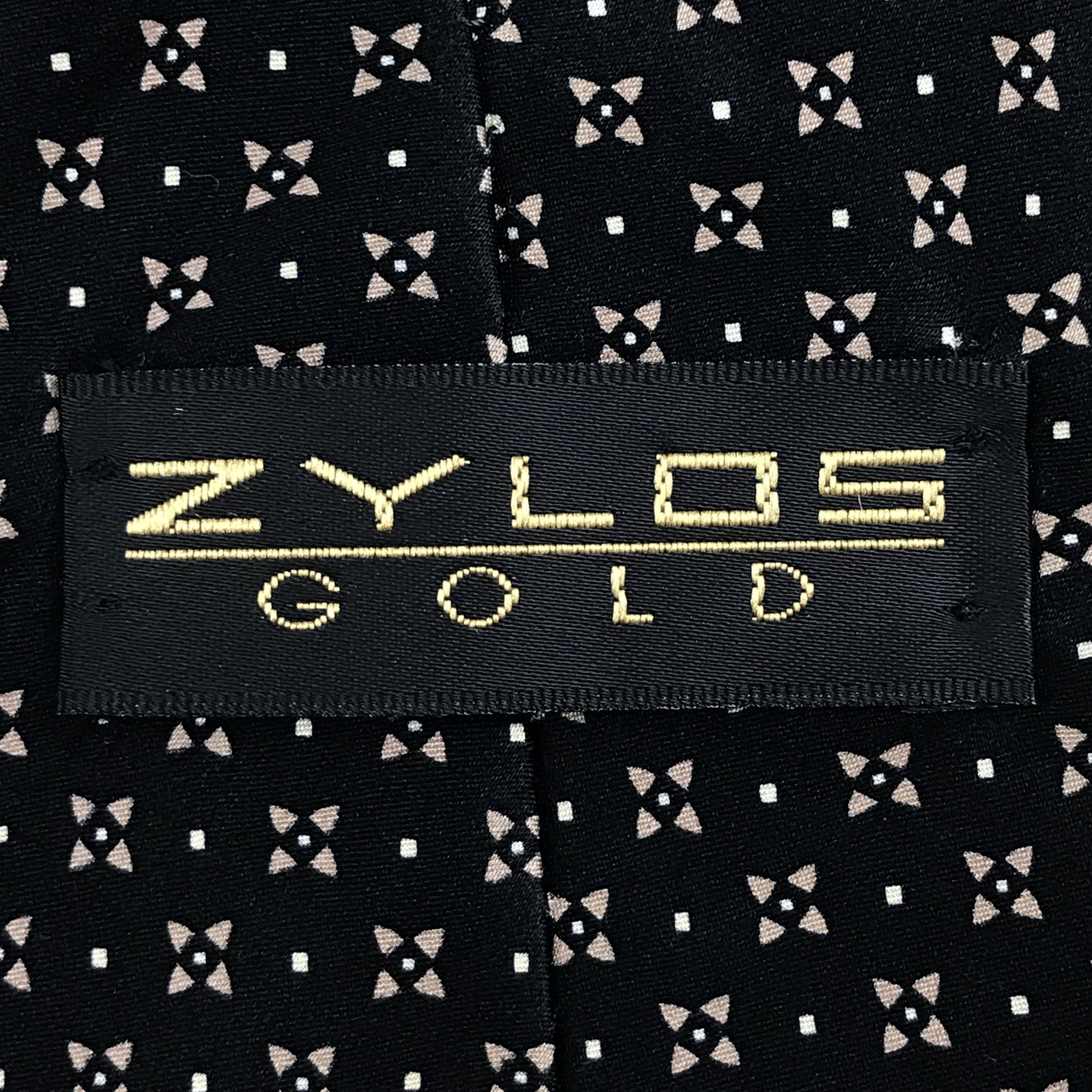 Designer × Vintage Vintage Zylos Gold Necktie Size ONE SIZE - 7 Thumbnail