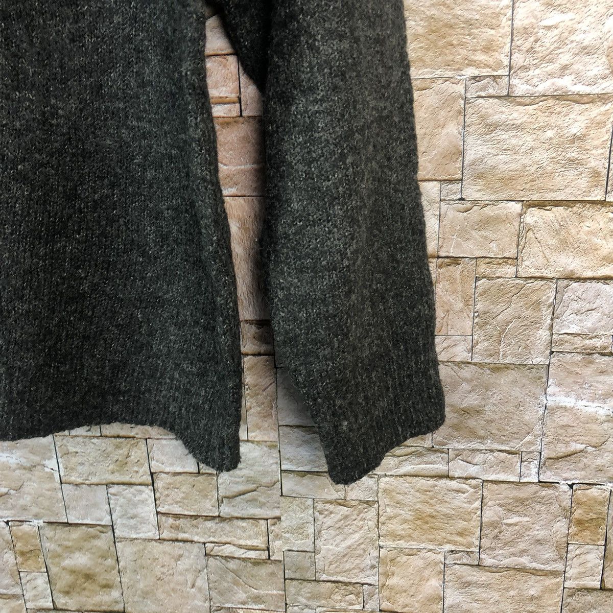 Homespun Knitwear × Japanese Brand GU mohair fur Black Knitwear #A775 Size M / US 6-8 / IT 42-44 - 8 Thumbnail