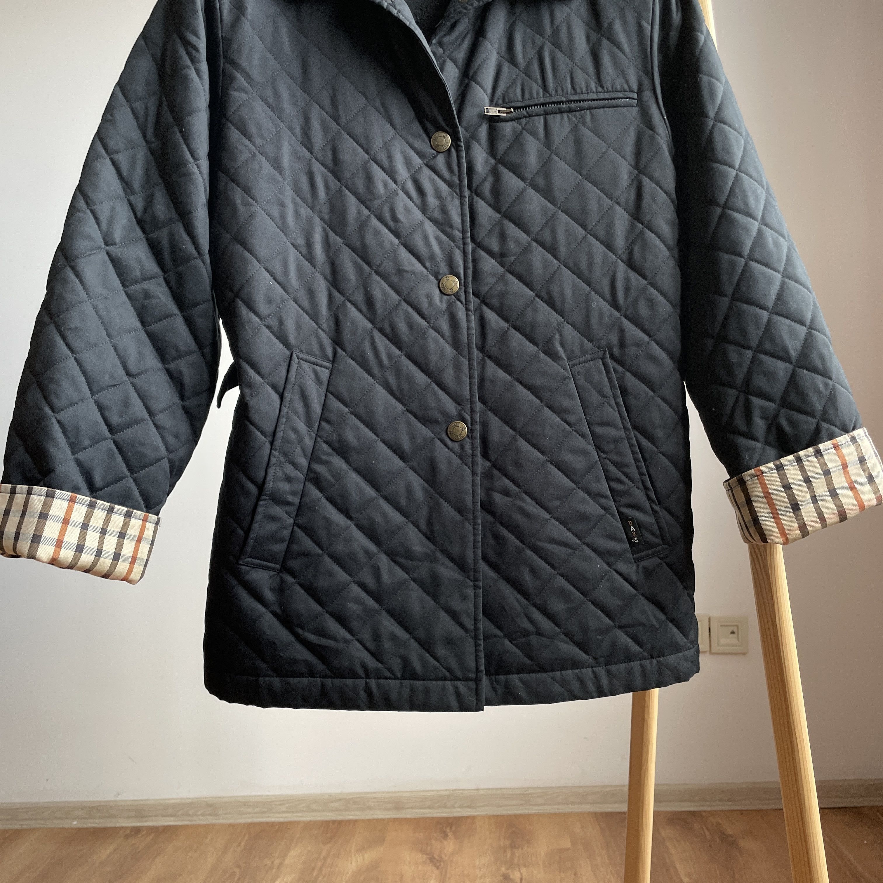 DAKS Daks London Vintage Womens Quilted Jacket Size UK 14 Size L / US 10 / IT 46 - 8 Thumbnail
