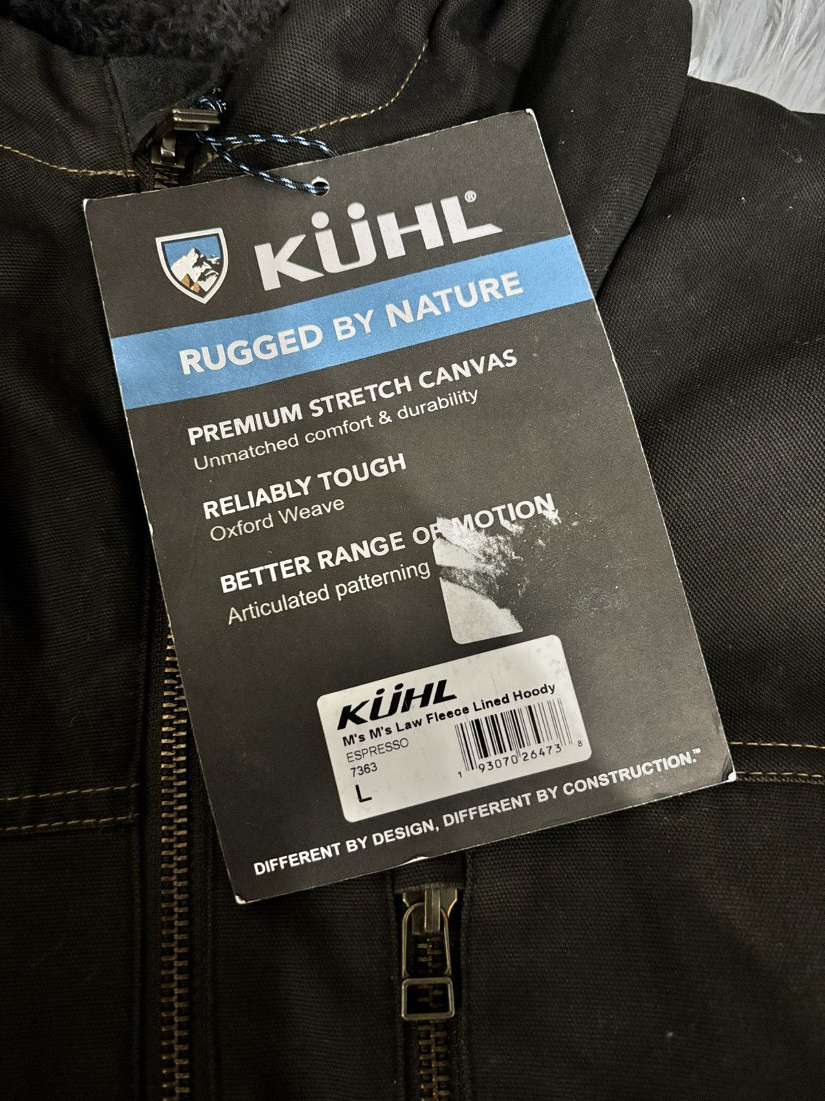 Kuhl Kuhl Law fleece Lined hoody jacket Sherpa Size US L / EU 52-54 / 3 - 5 Thumbnail