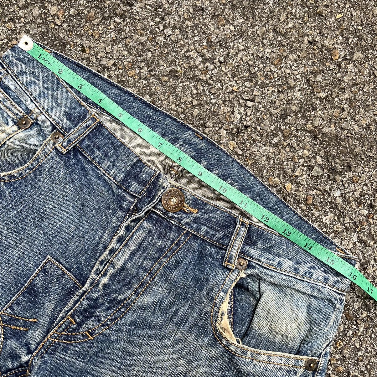 Hysteric Glamour 2000s Flare Jeans Devred Low Rise Retro Punk Denim Boot Cut Size US 30 / EU 46 - 6 Thumbnail