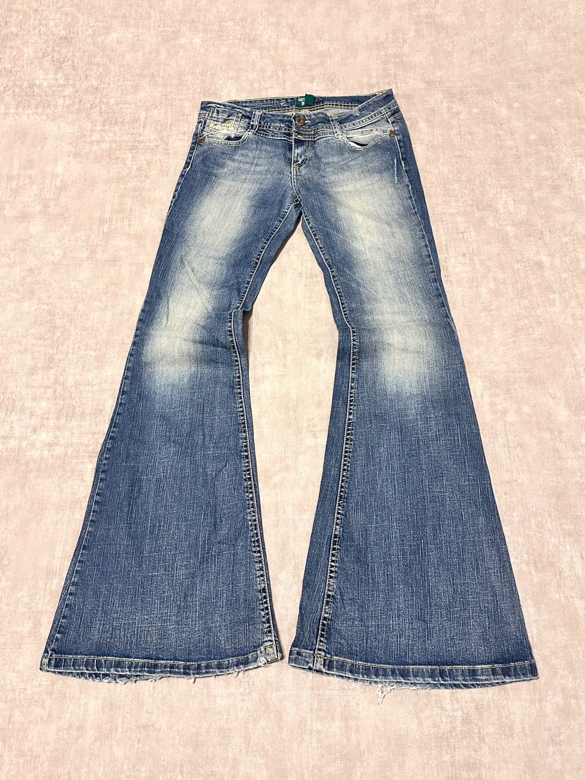 If Six Was Nine Y2K Opium LGB IfSixWasNine style Denim Jeans Size US 30 / EU 46 - 1 Thumbnail