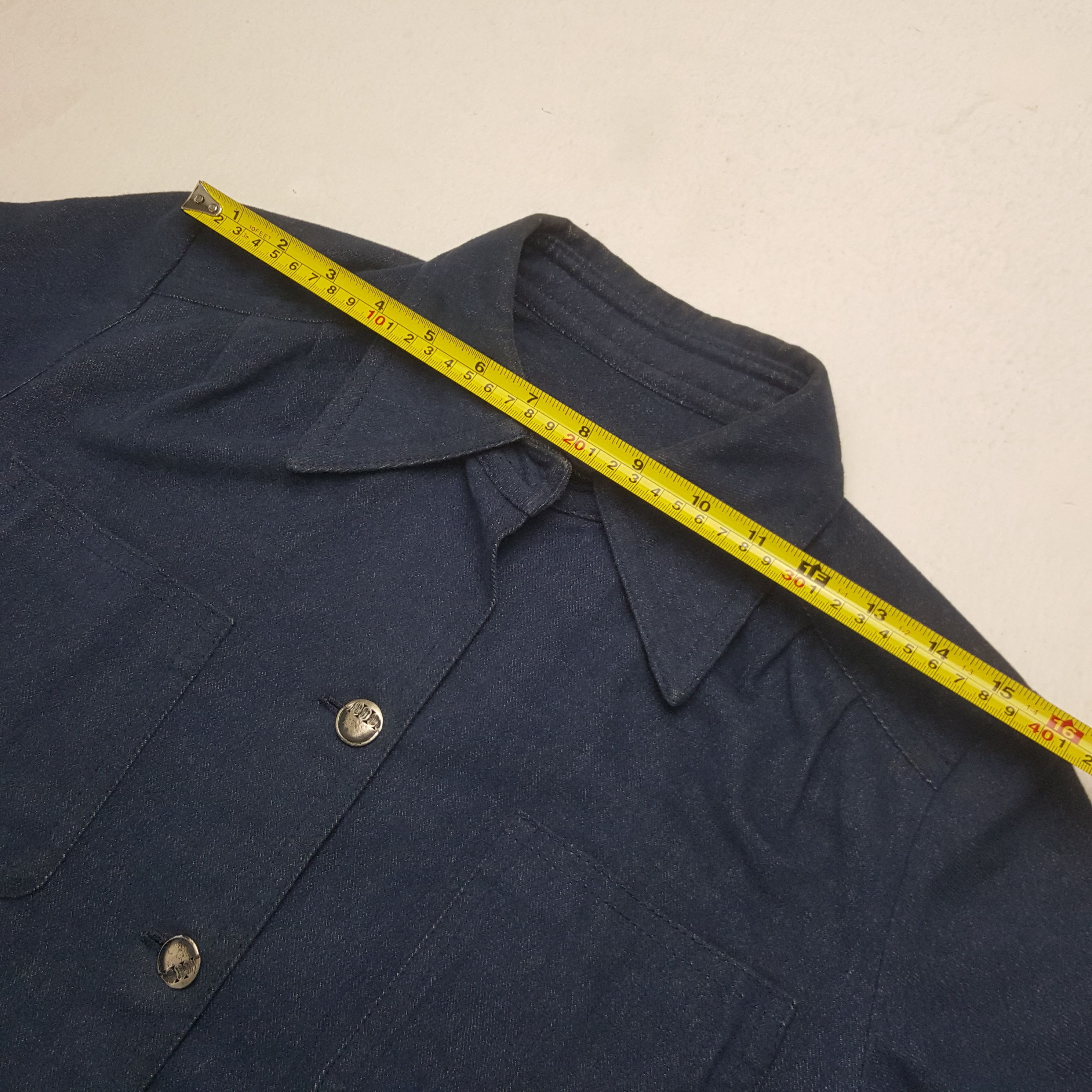 Other Vintage Japanese Jeans Button Up Shirt Size M / US 6-8 / IT 42-44 - 5 Thumbnail