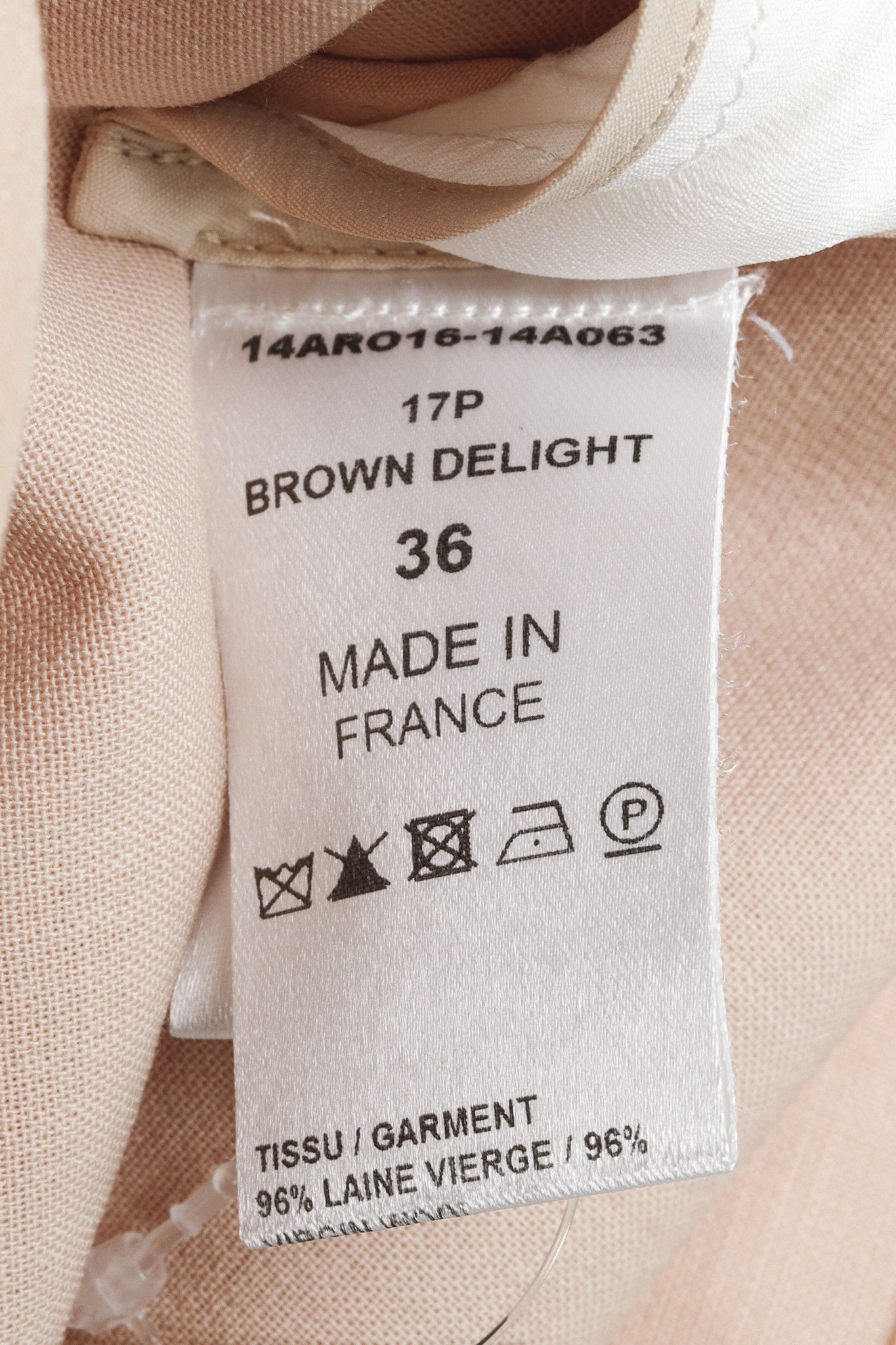 Chloe Chloe Brown Delight Wool Piped Long-Sleeve Dress Size S / US 4 / IT 40 - 10 Thumbnail