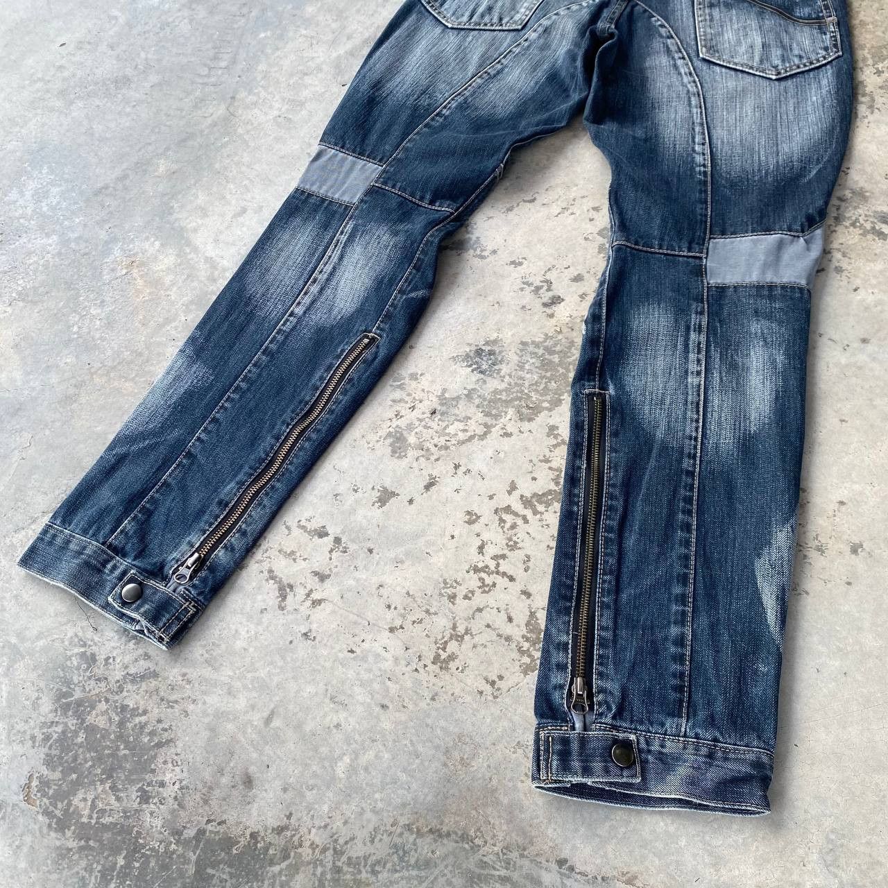 PPFM PPFM BONDAGE FADED WASH GHOSTCLAW MARK SPIRAL KNEE Size US 30 / EU 46 - 13 Thumbnail