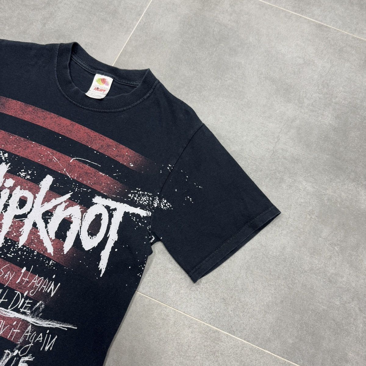 Band Tees × Slipknot × Vintage Vintage Slipknot Say it Again T-Shirt Size S Size US S / EU 44-46 / 1 - 6 Thumbnail